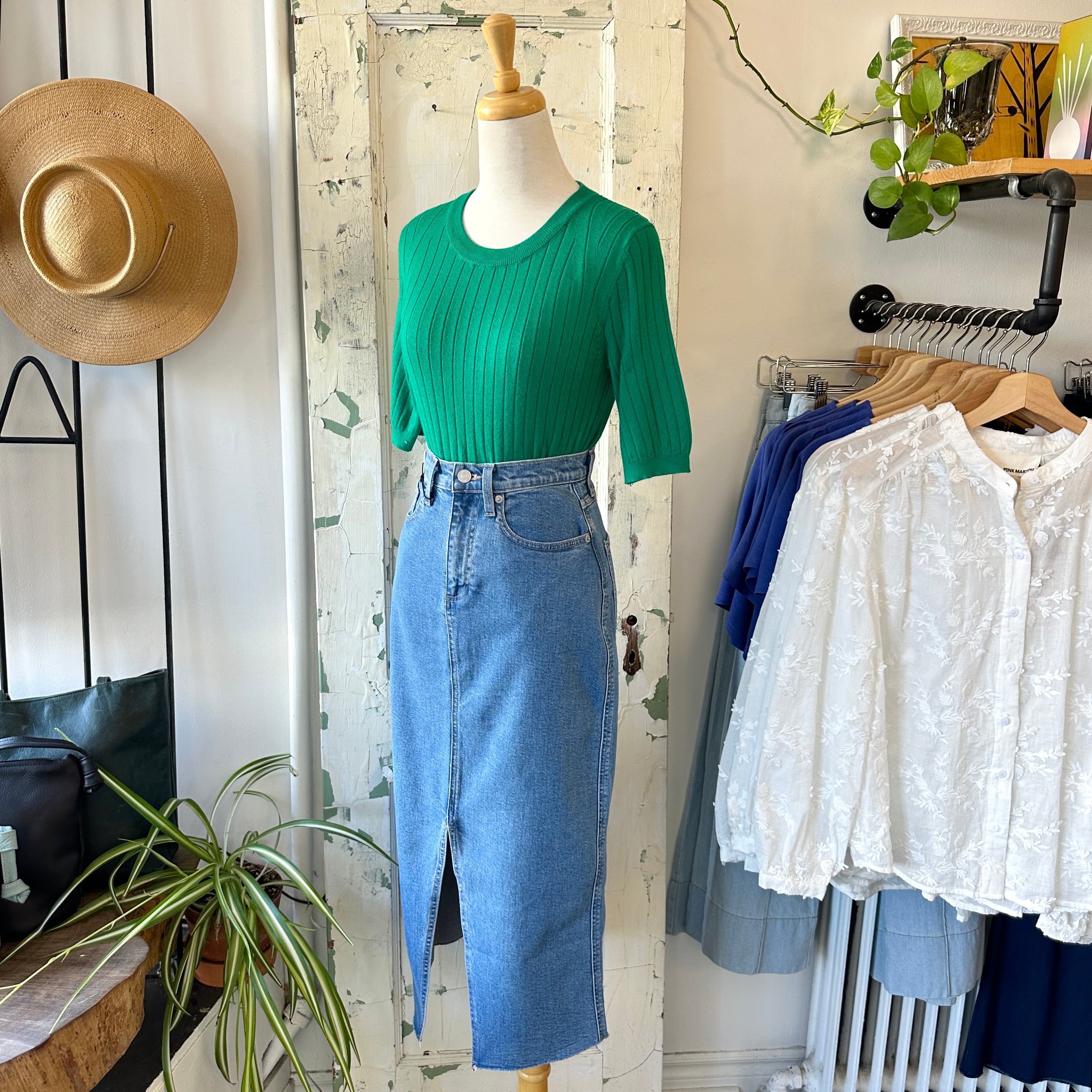 Yoga Jeans // High Rise Skirt