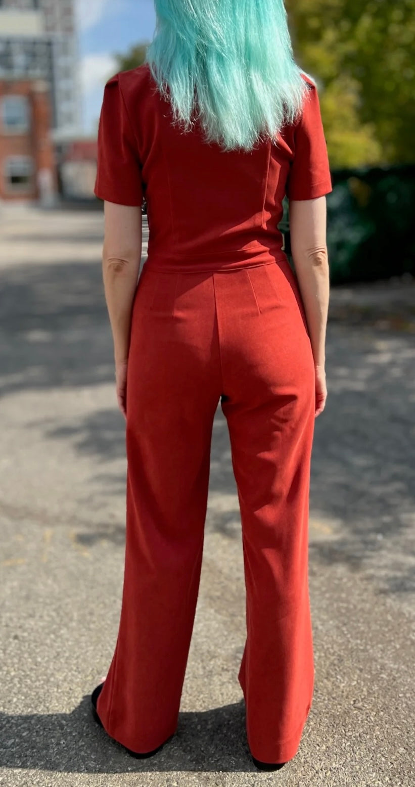 Birds of North America // Tyrranulet Jumpsuit Red Clay