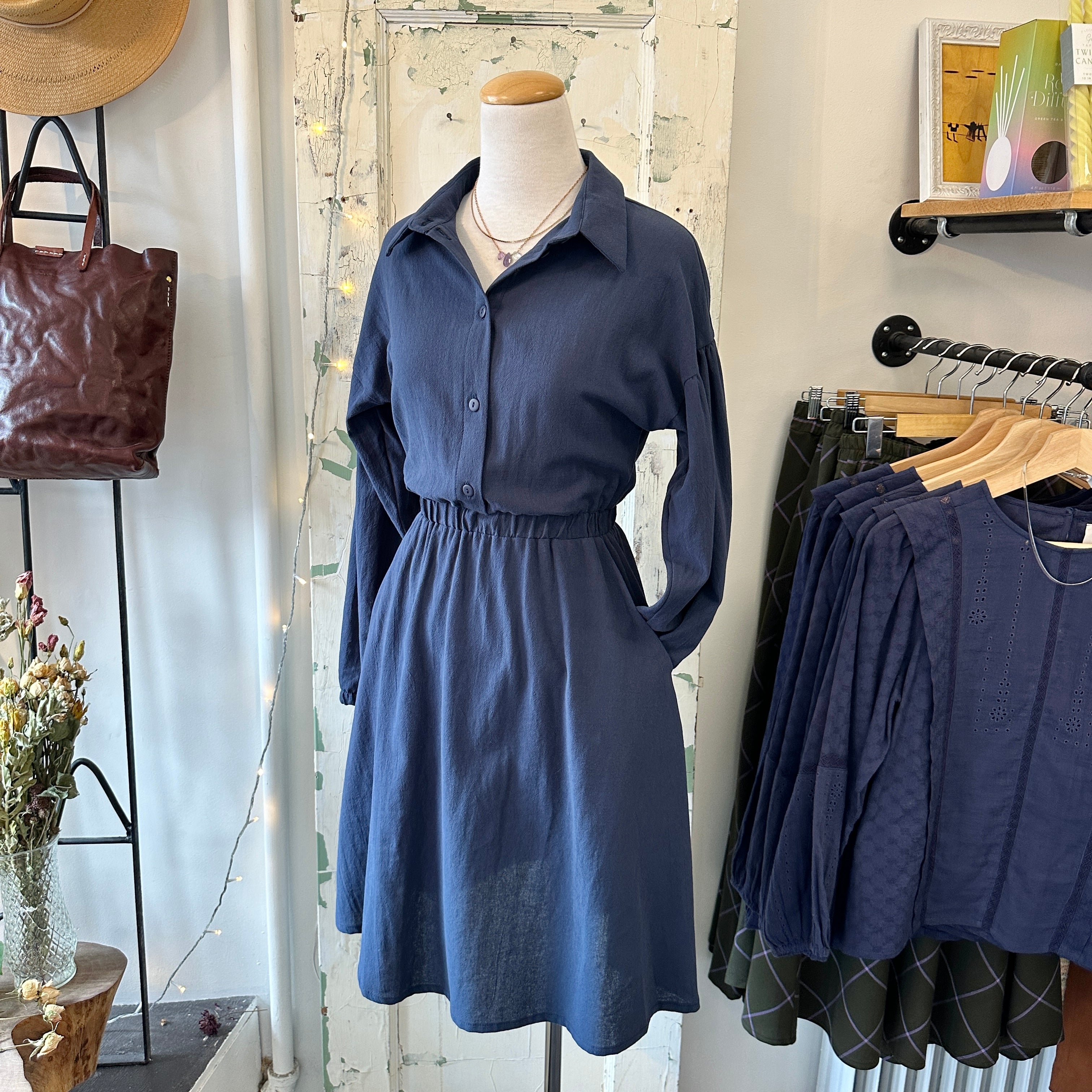Melow // Jill Dress Indigo