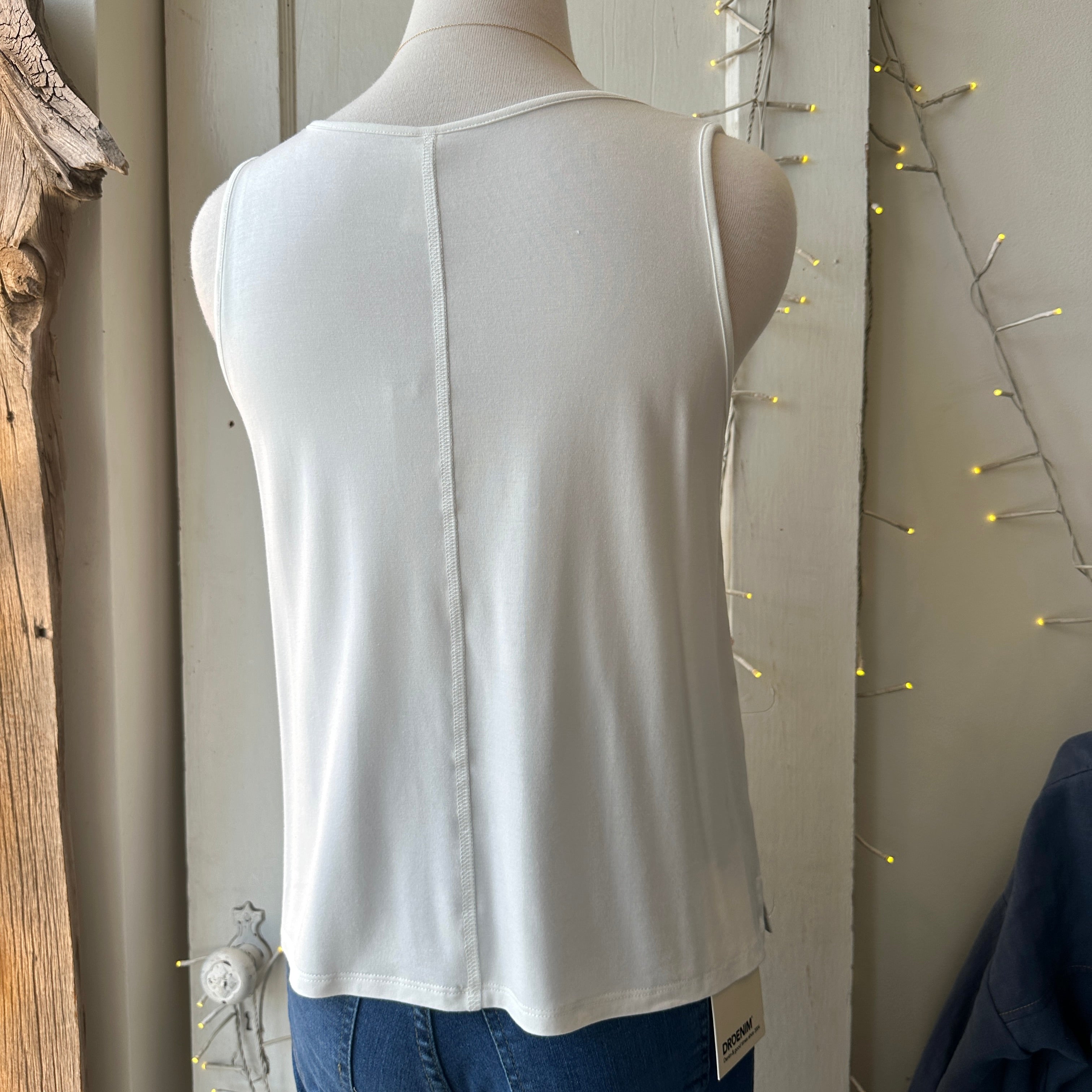 Gentle Fawn // Diana Tank White