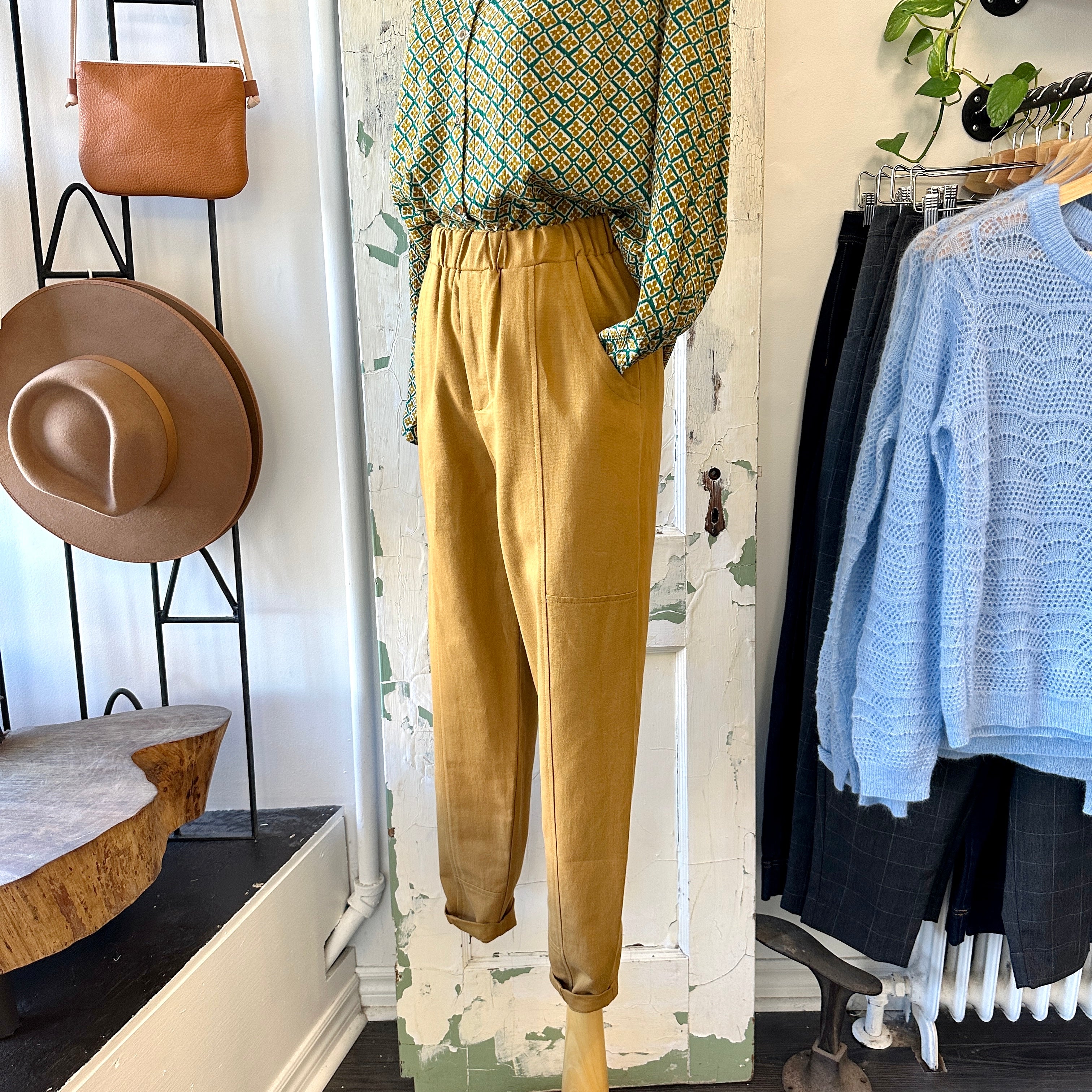 Eve Gravel // Napoli Pant Honey