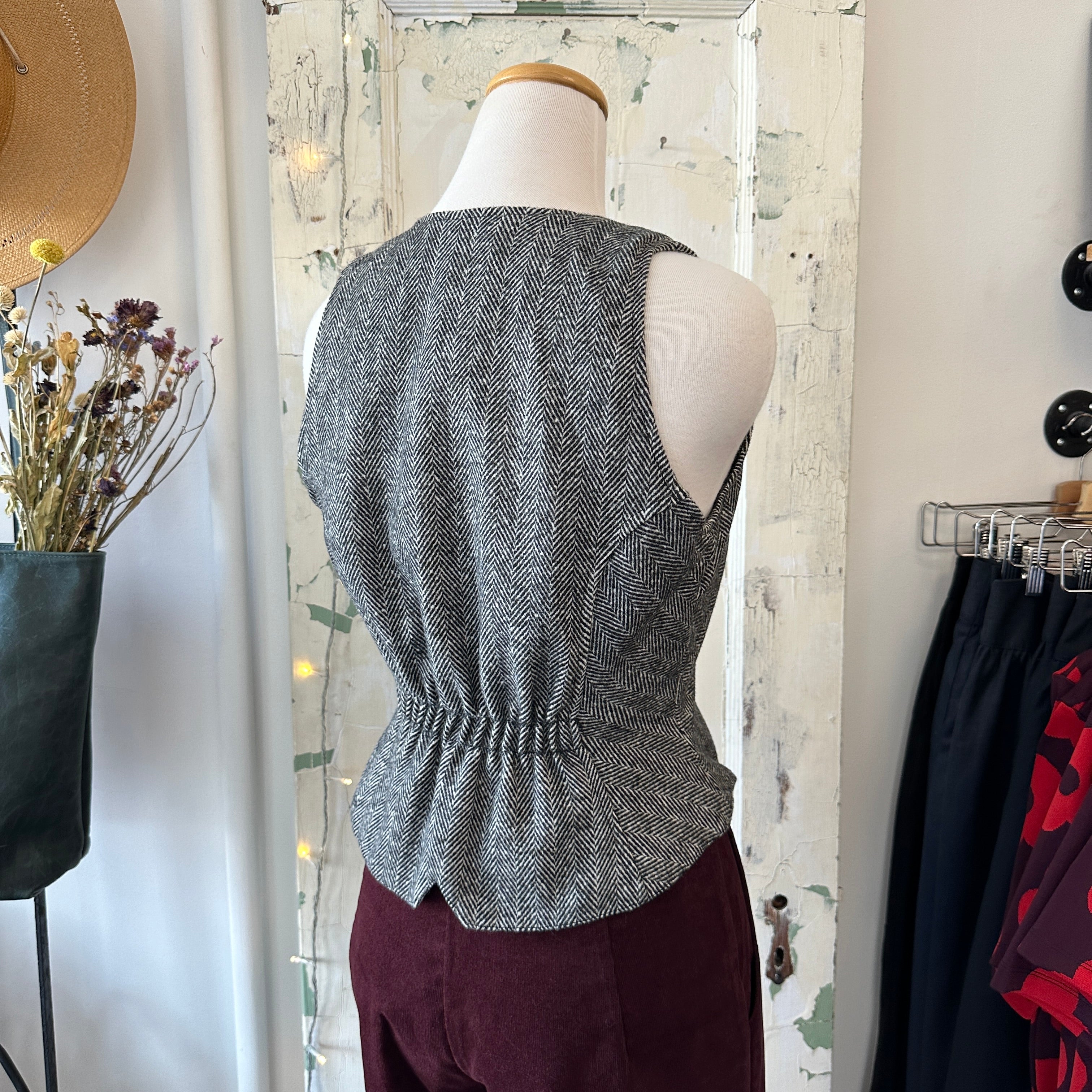 Bodybag by Jude // Eastman Waistcoat Herringbone