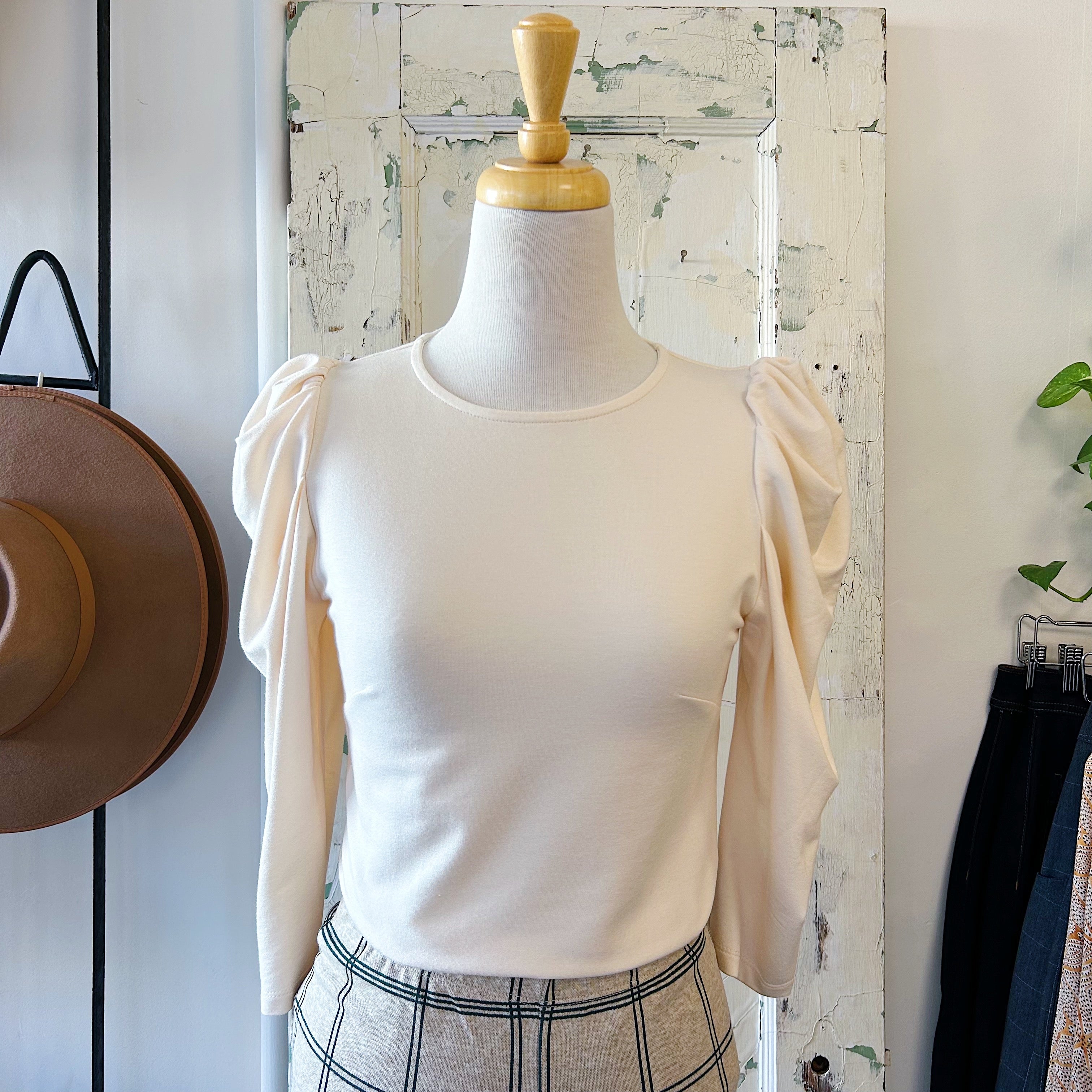 Cokluch // Marcia Top Vanilla