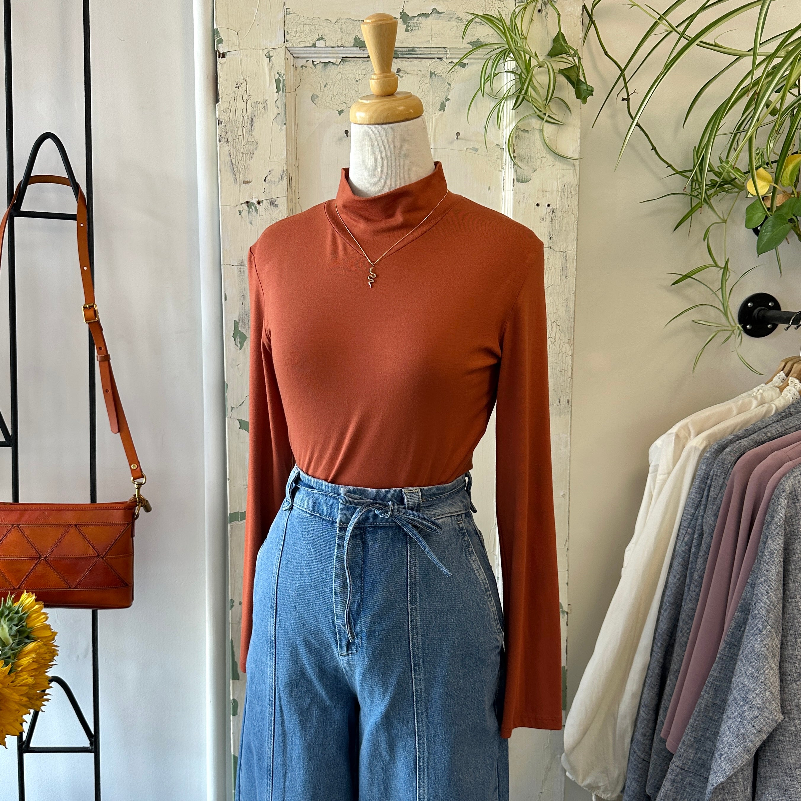 Marigold // Mimi Top Rust