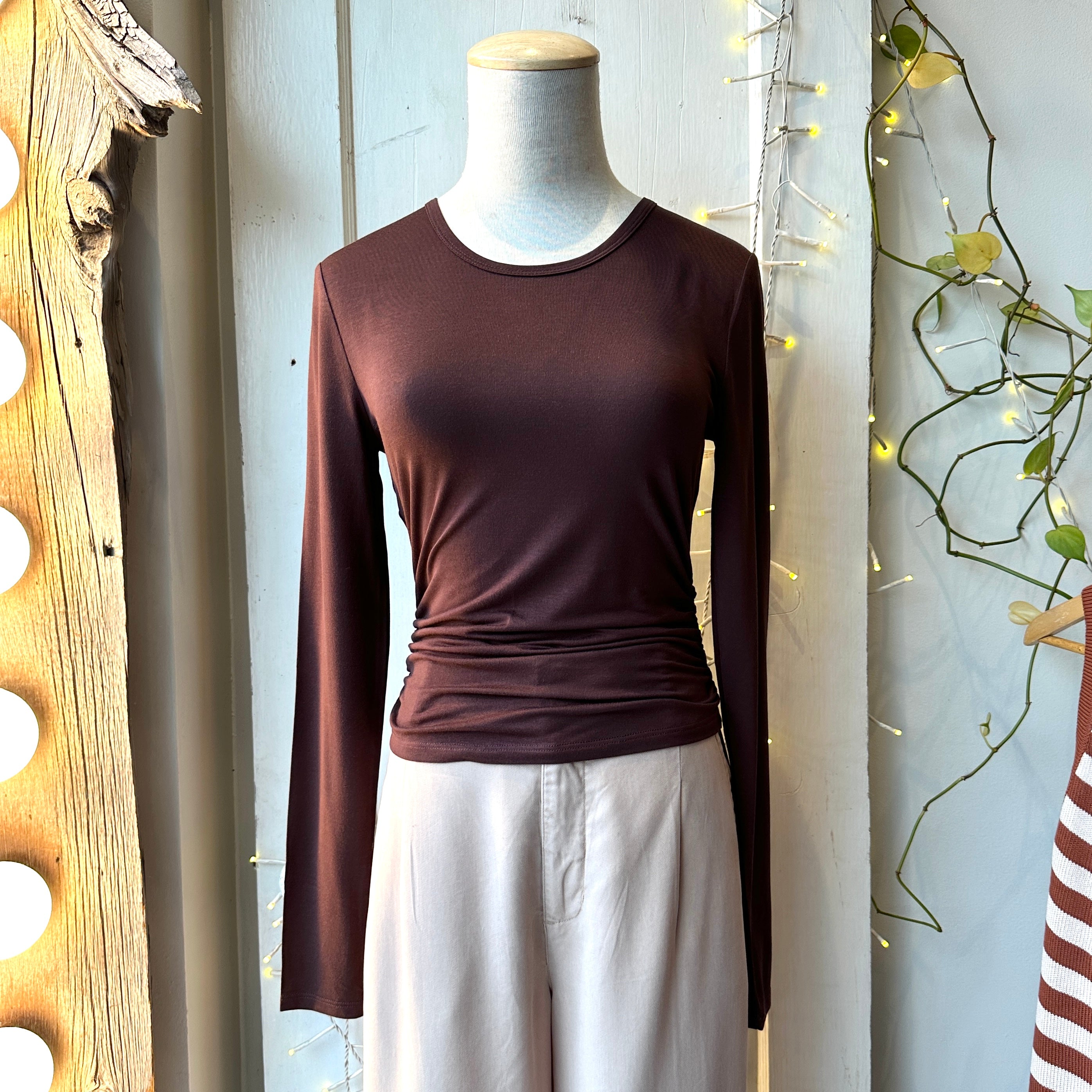 Gentle Fawn // Dakota Top Chocolate