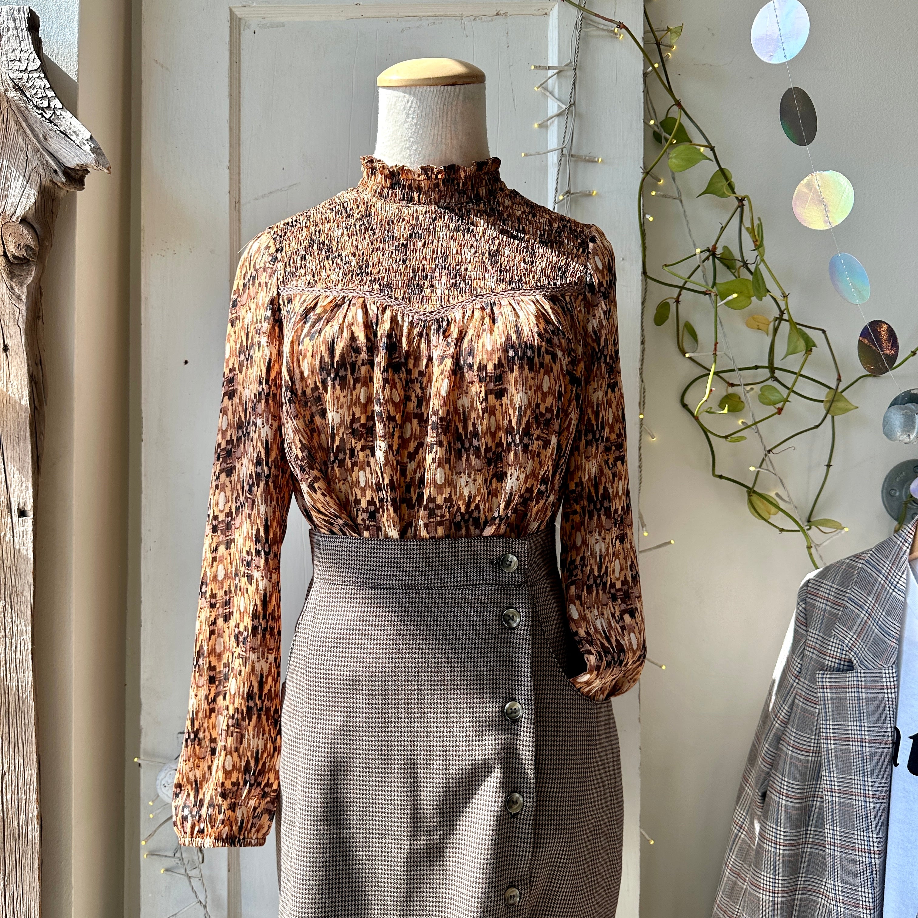 Gentle Fawn // Inez Top Ochre Glimmer