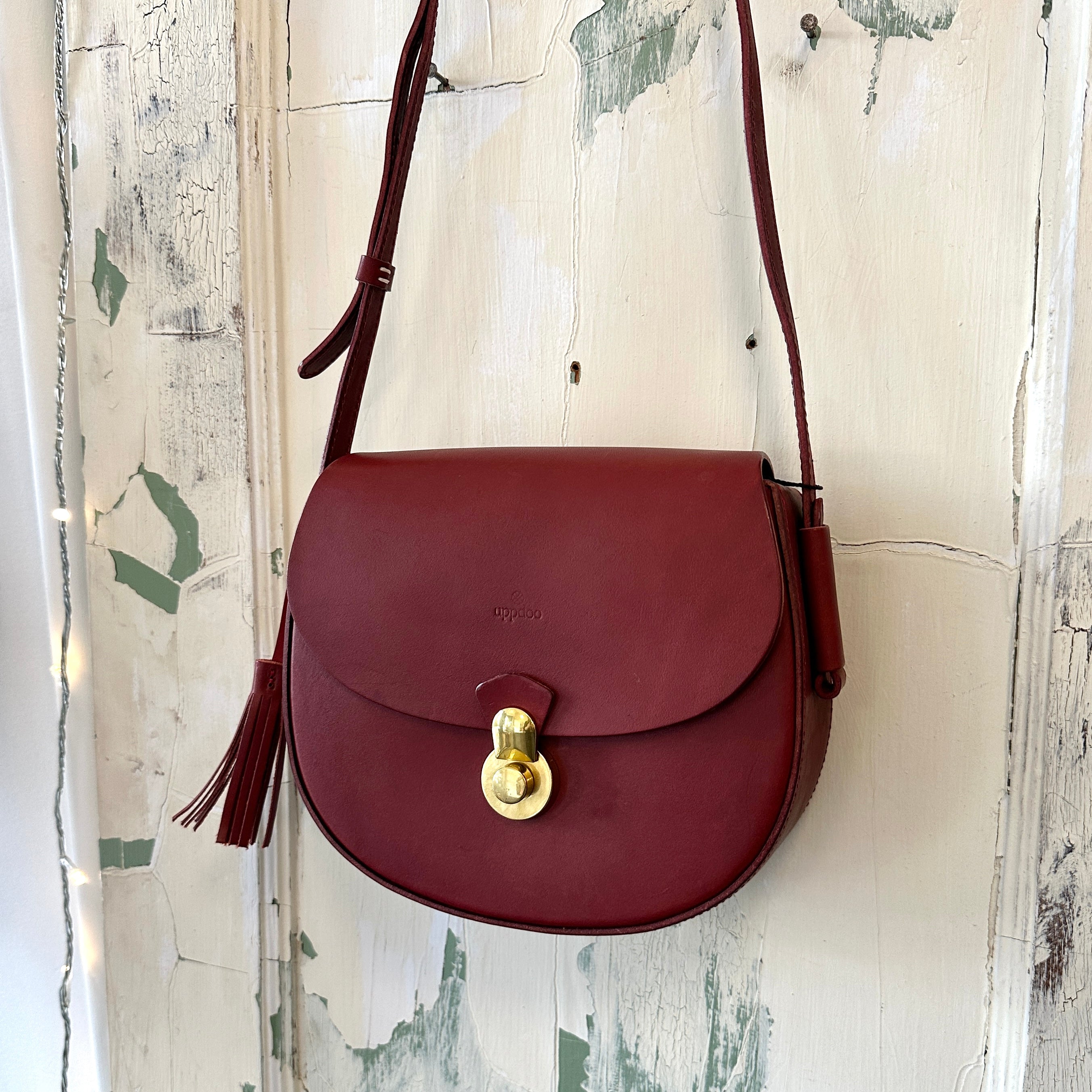 Uppdoo // Vive Saddle Bag Bordeaux