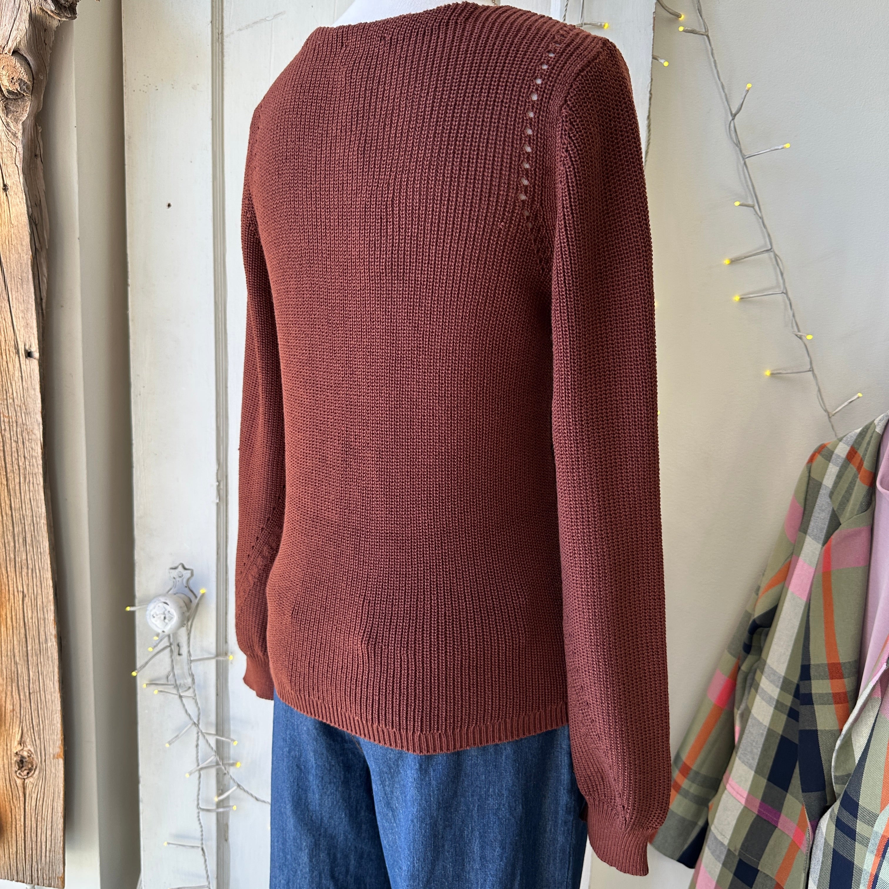 Gentle Fawn // Hailey Sweater Mahogany