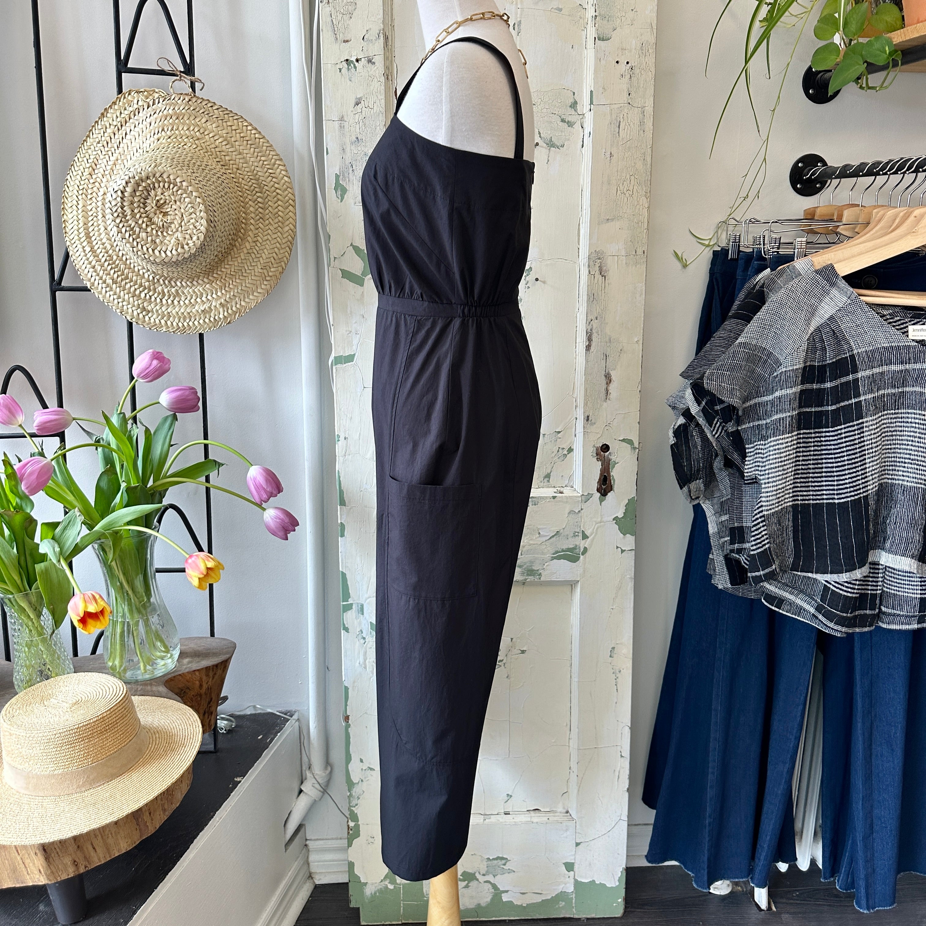 Jennifer Glasgow // Dominion Jumpsuit Black