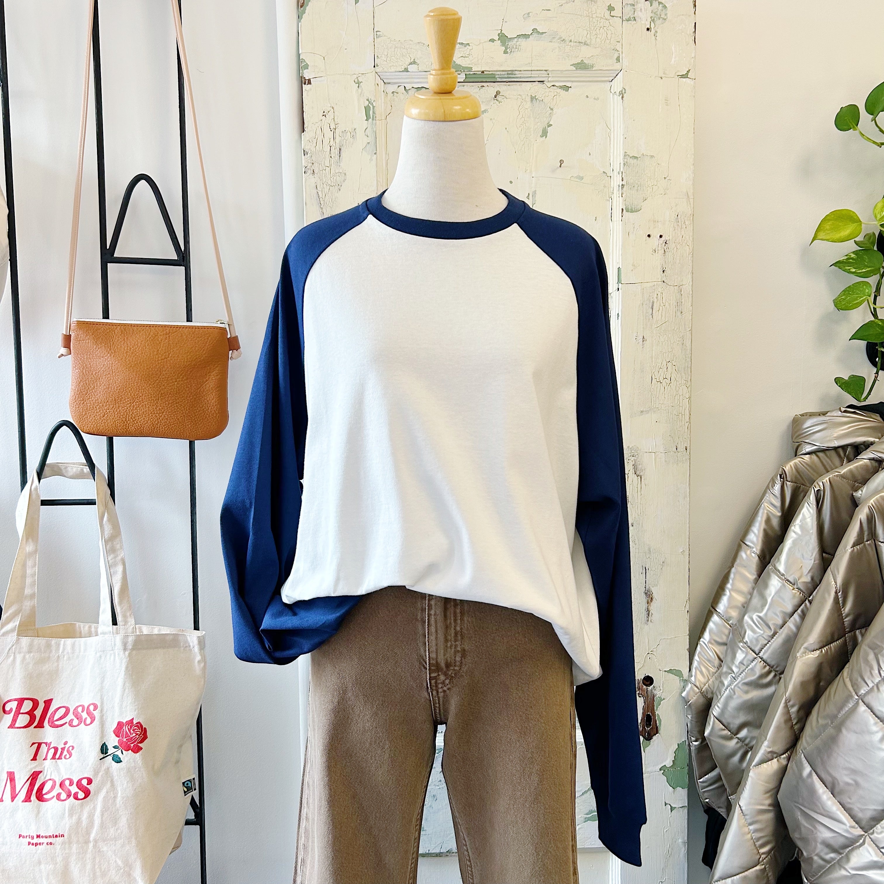 Dr. Denim // Lily Raglan Blue