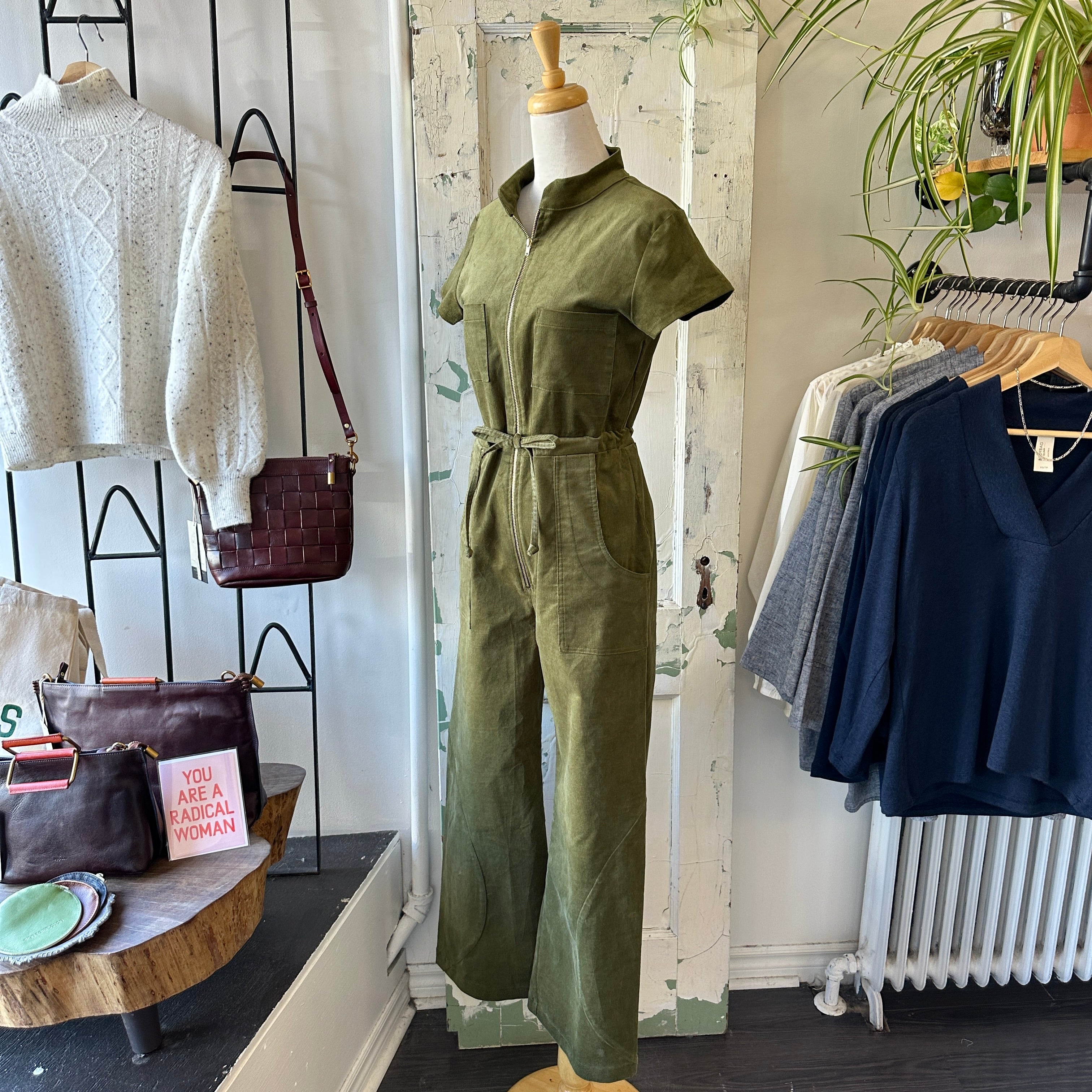 Jennifer Glasgow // Anath Jumpsuit Moss