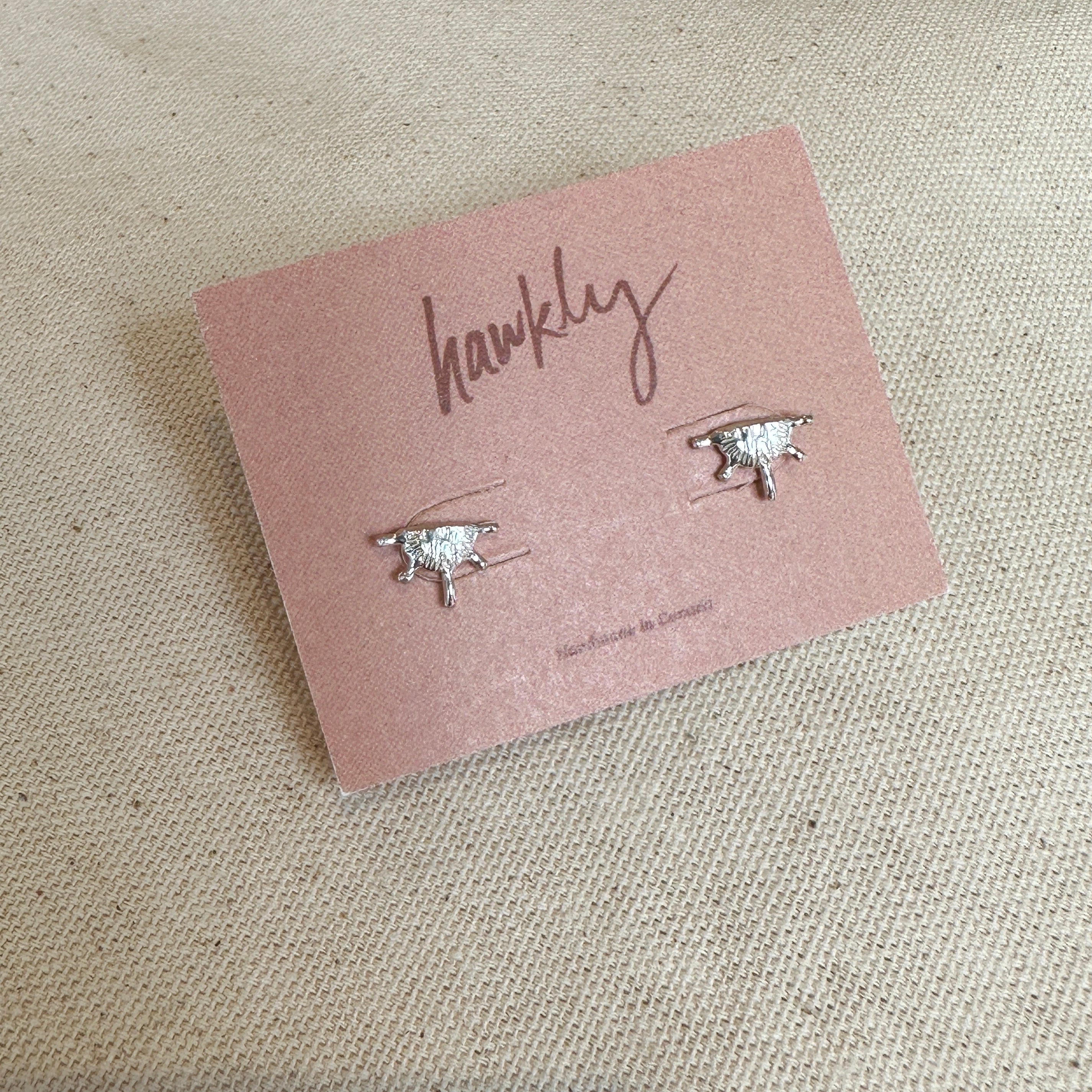 Hawkly // Sunburst Studs Sterling Silver