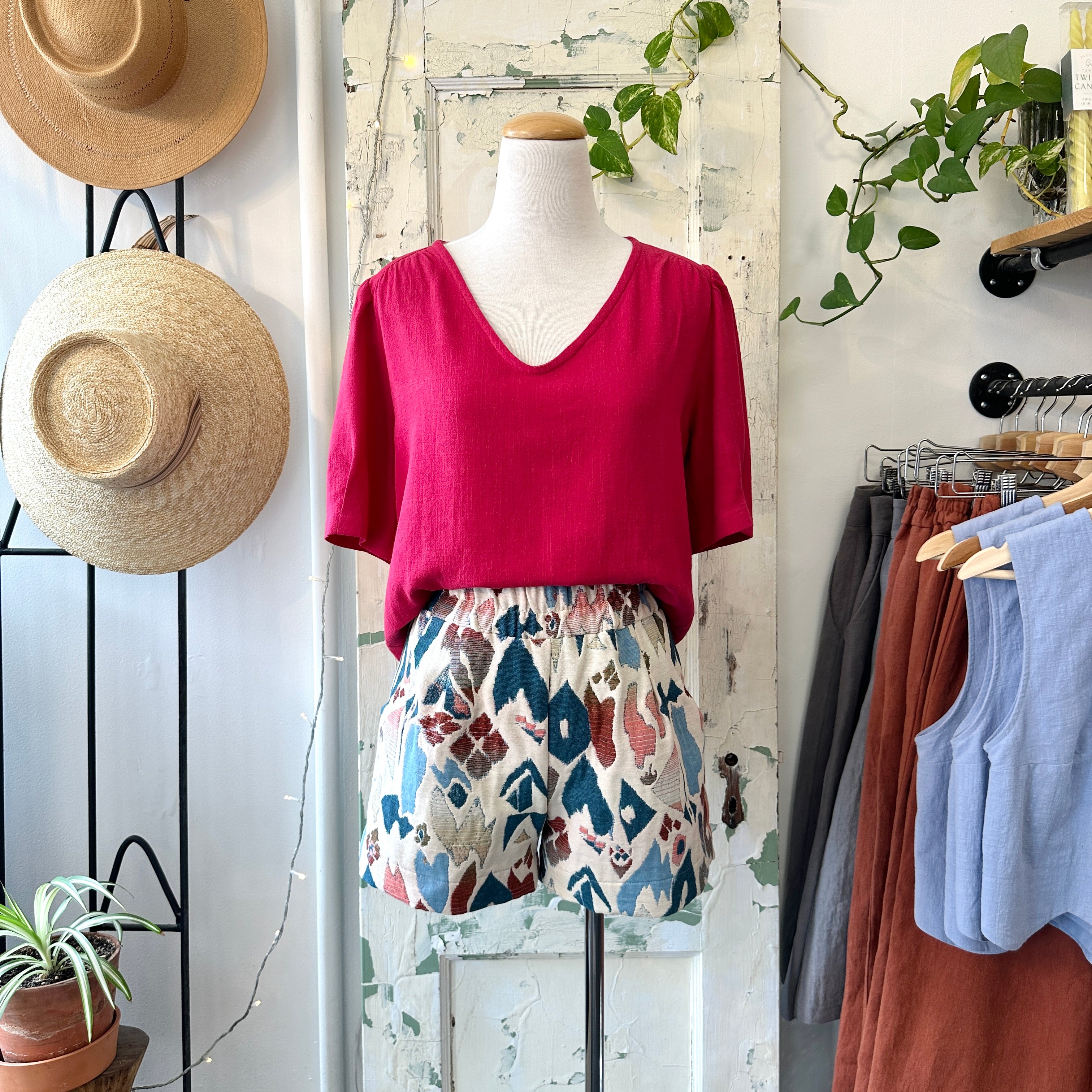 Cokluch // Pepin Shorts Thalassia Blue