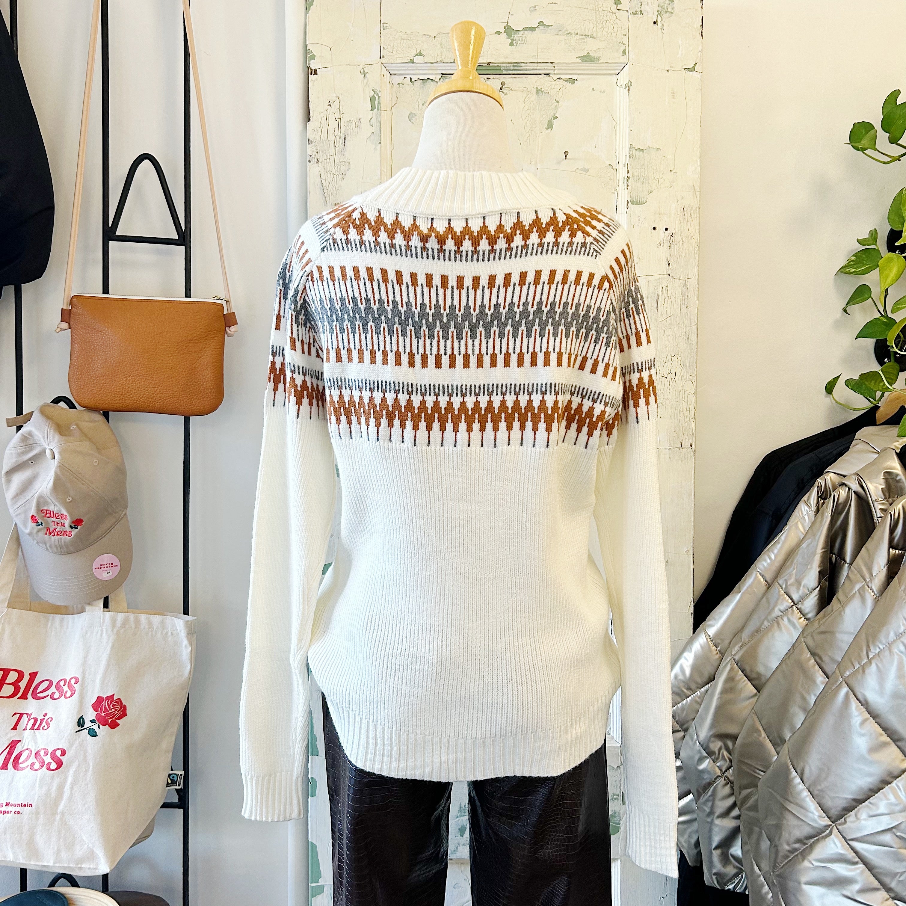 Pink Martini // Carol Sweater White