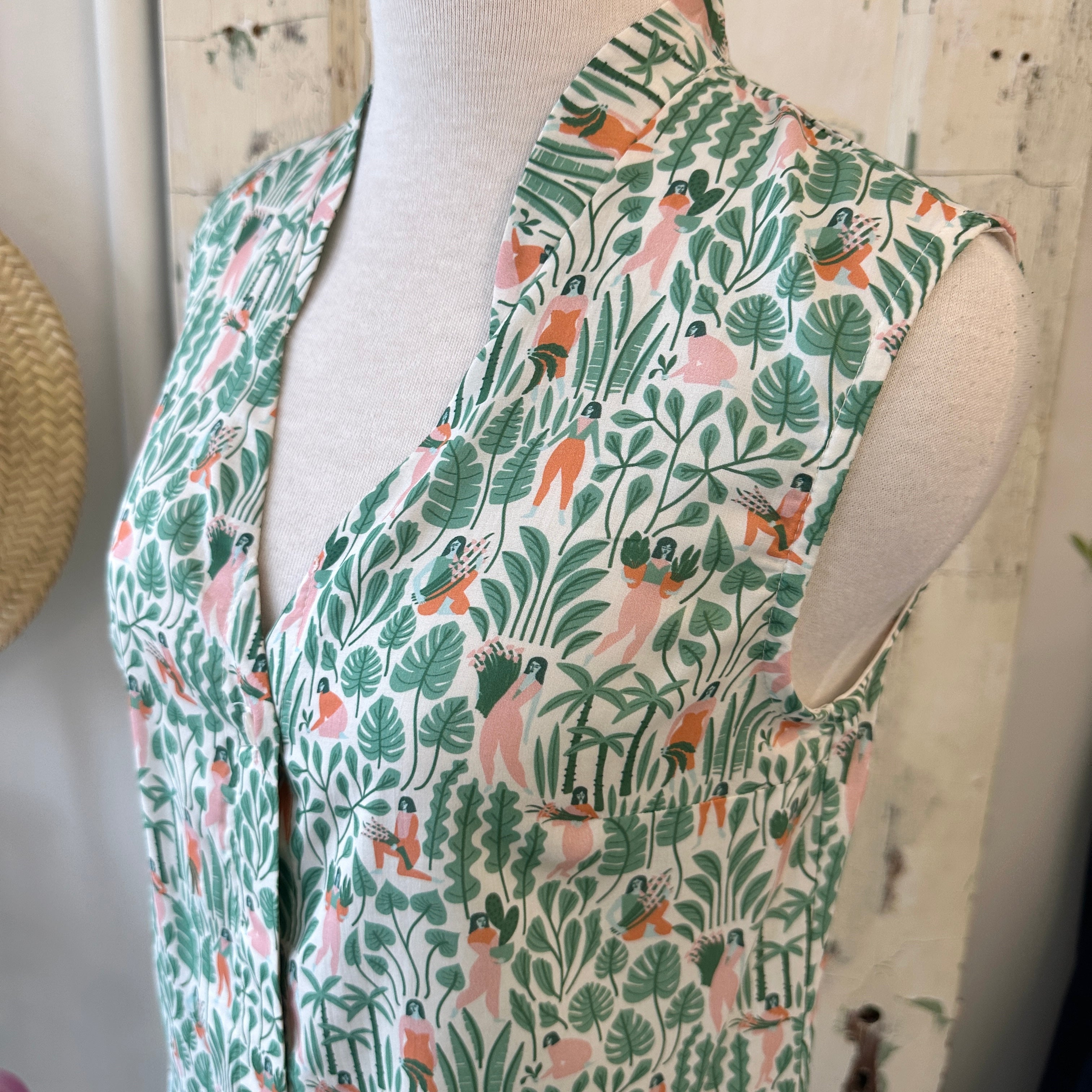 Meemoza // Isla Blouse Botanical Babes