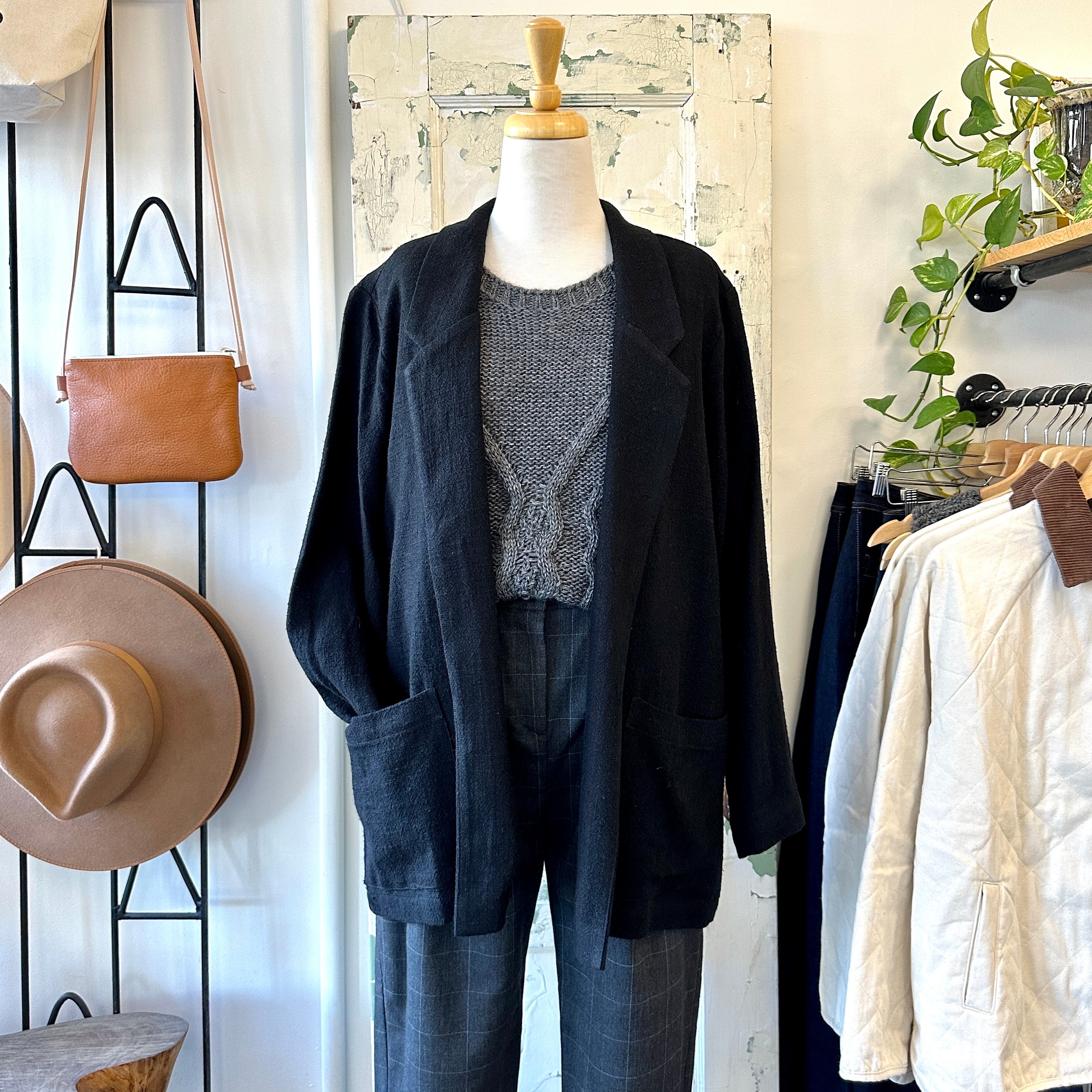 Amanda Moss // Jacky Blazer Black