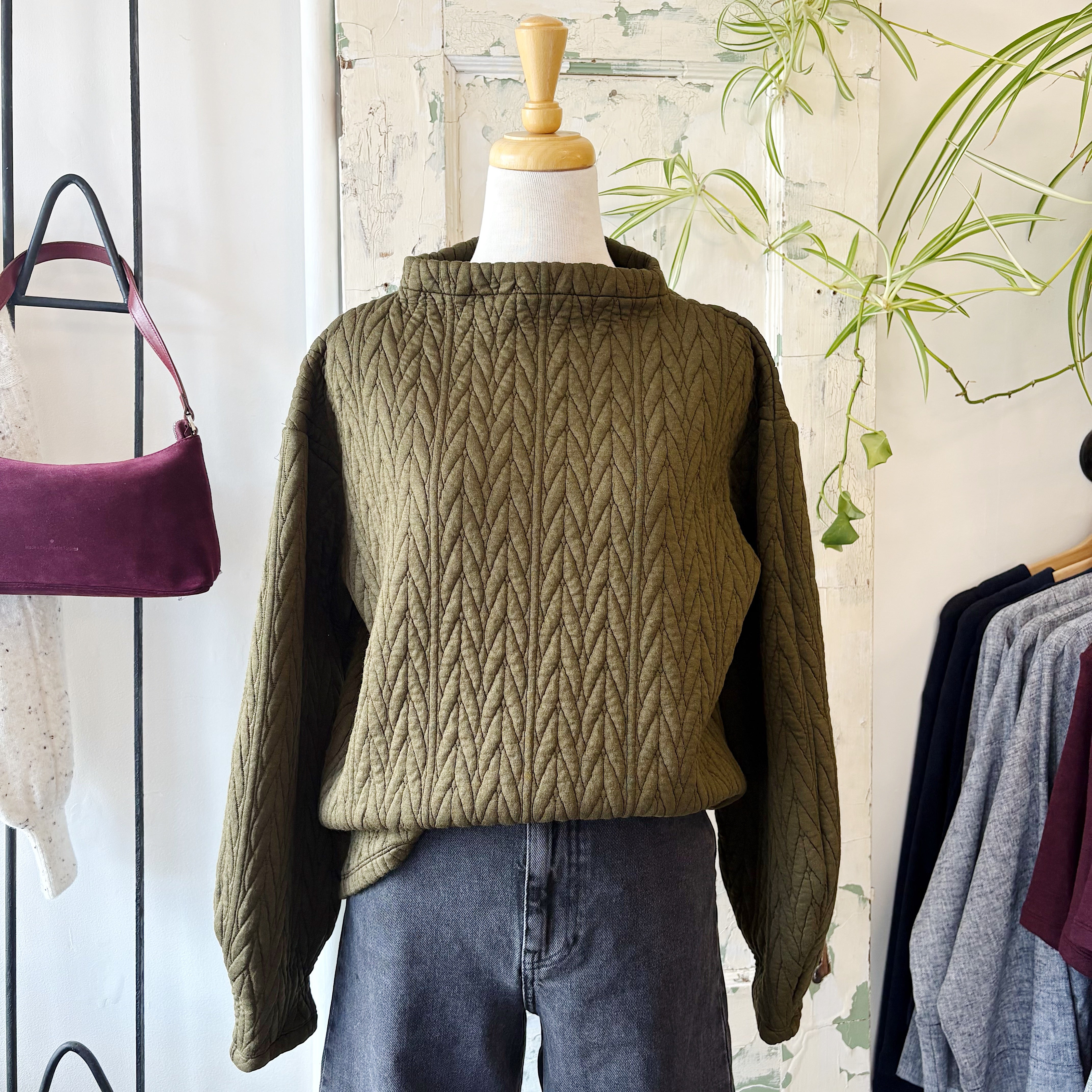 Melow // Lorelai Sweater Olive