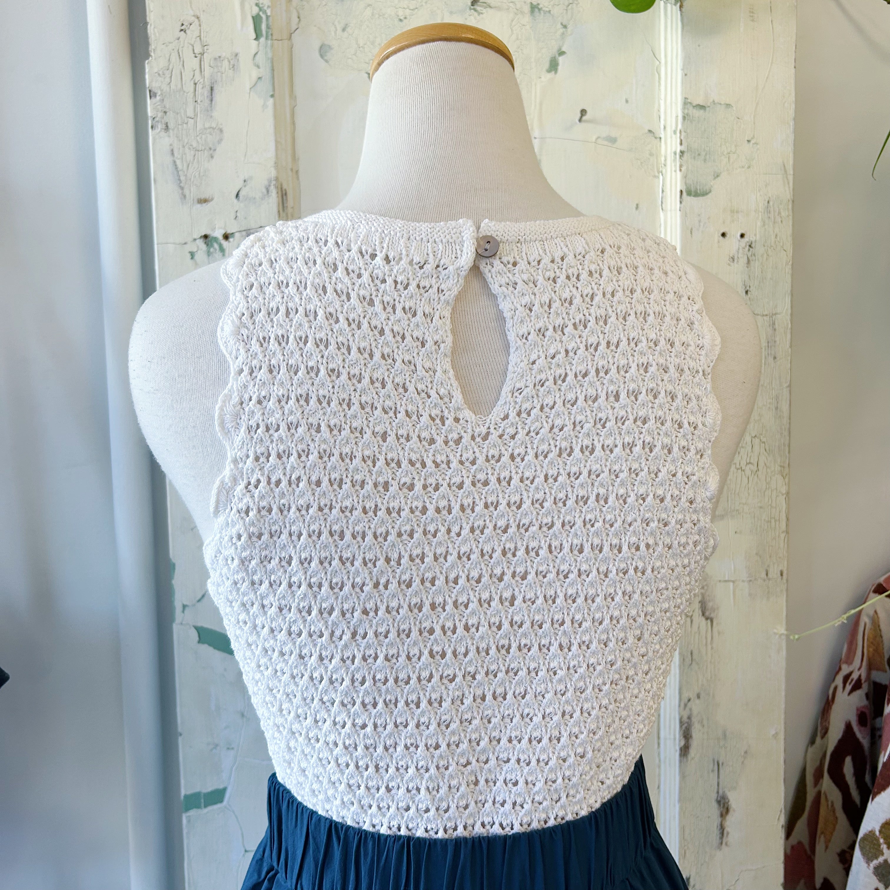Melissa Nepton / Mirali Knit Tank White