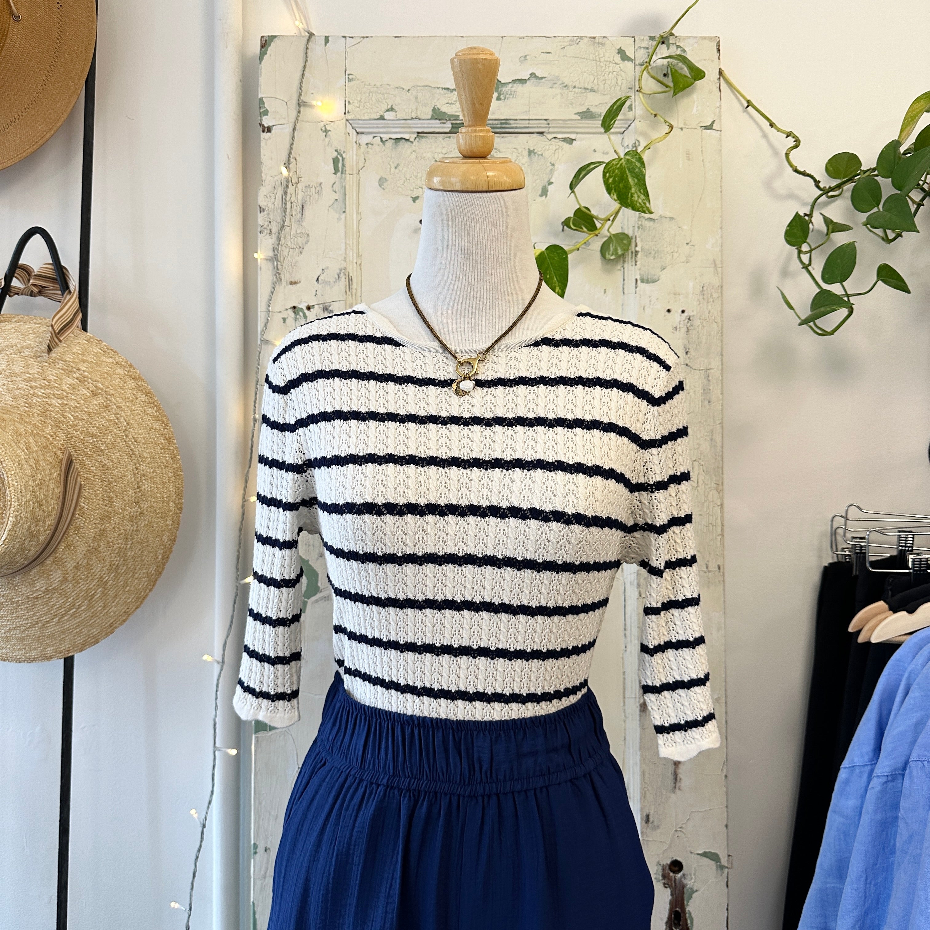 Atelier Reve // Fanto Navy Stripe Tee
