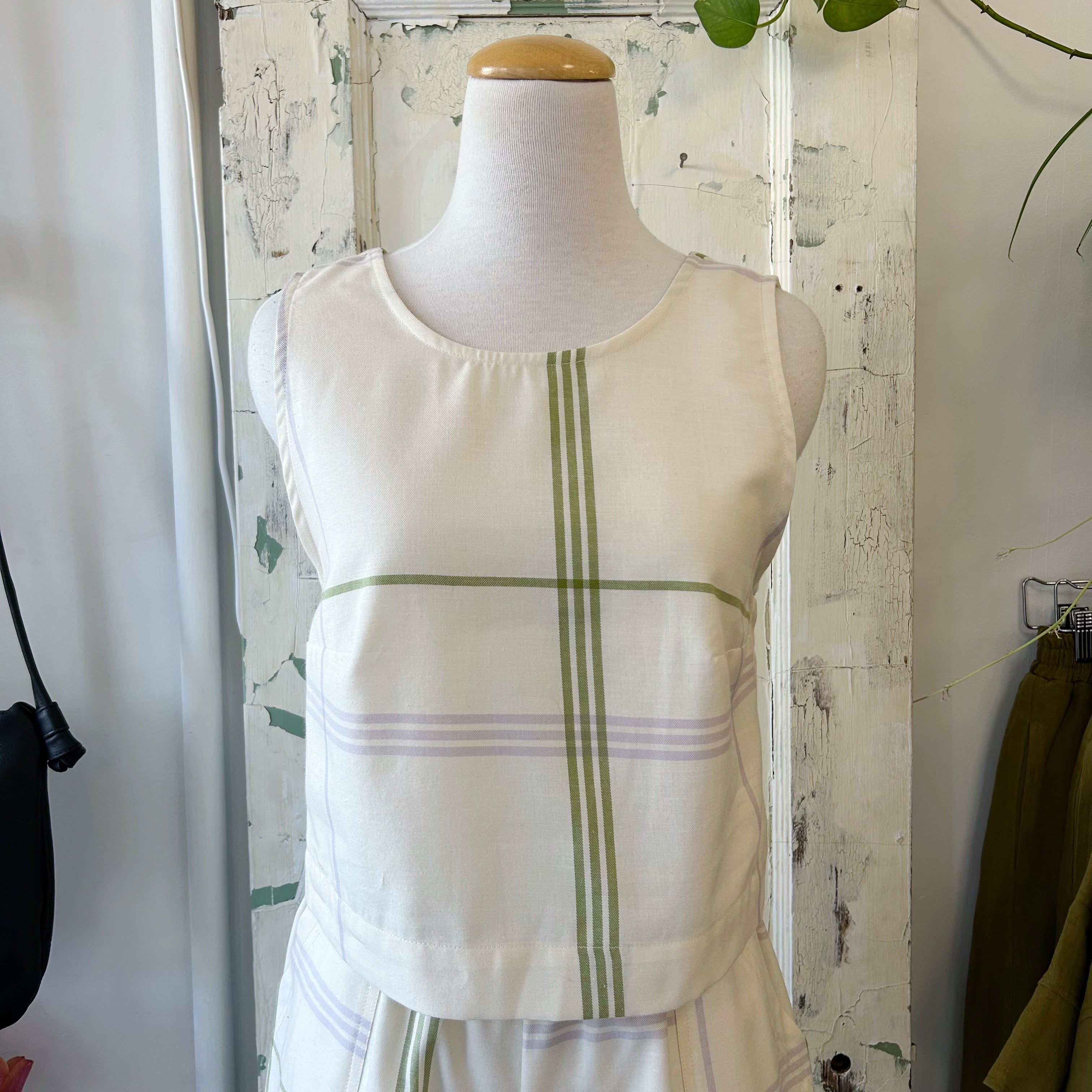 Eve Gravel // Henderson Top Summer Tartan