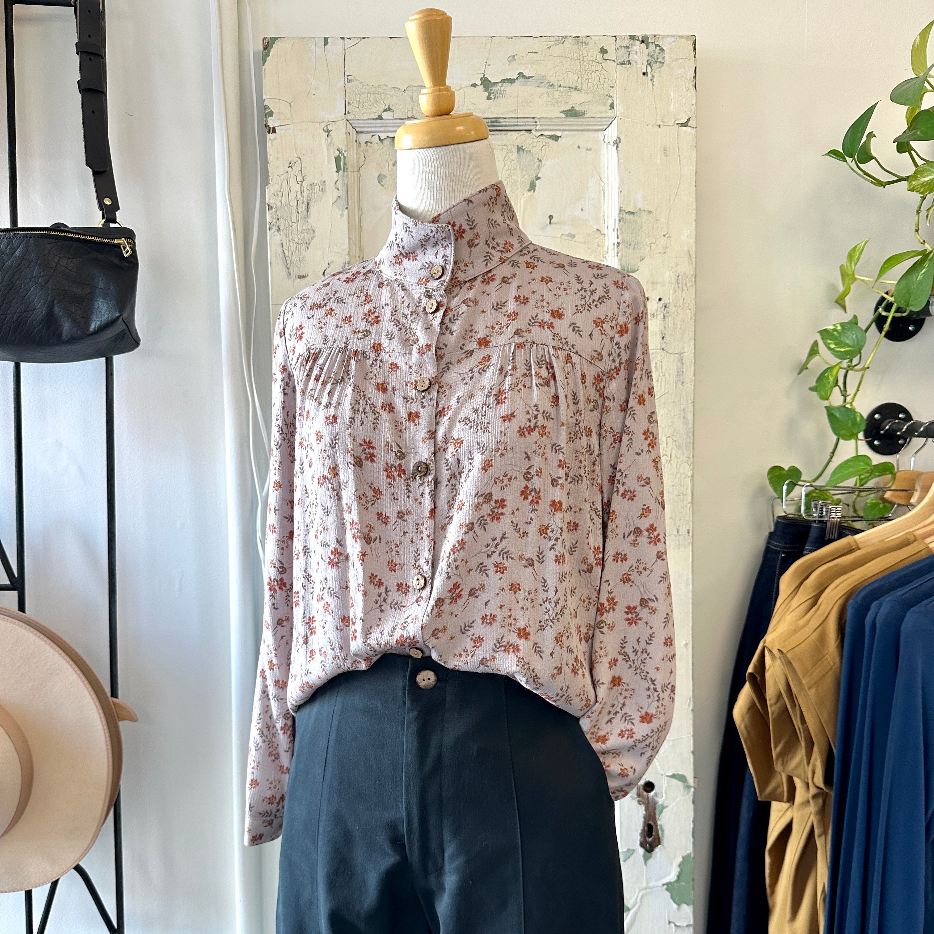 Dagg & Stacey // Sloane Button Up Opal Floral