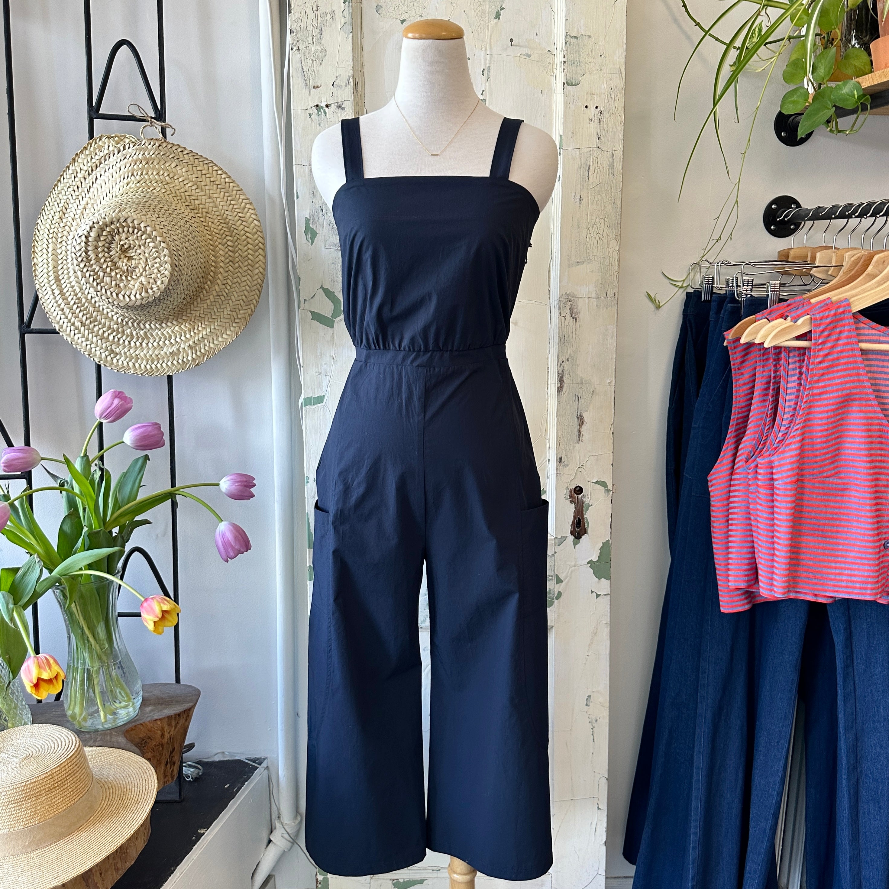 Jennifer Glasgow // Dominion Jumpsuit Navy