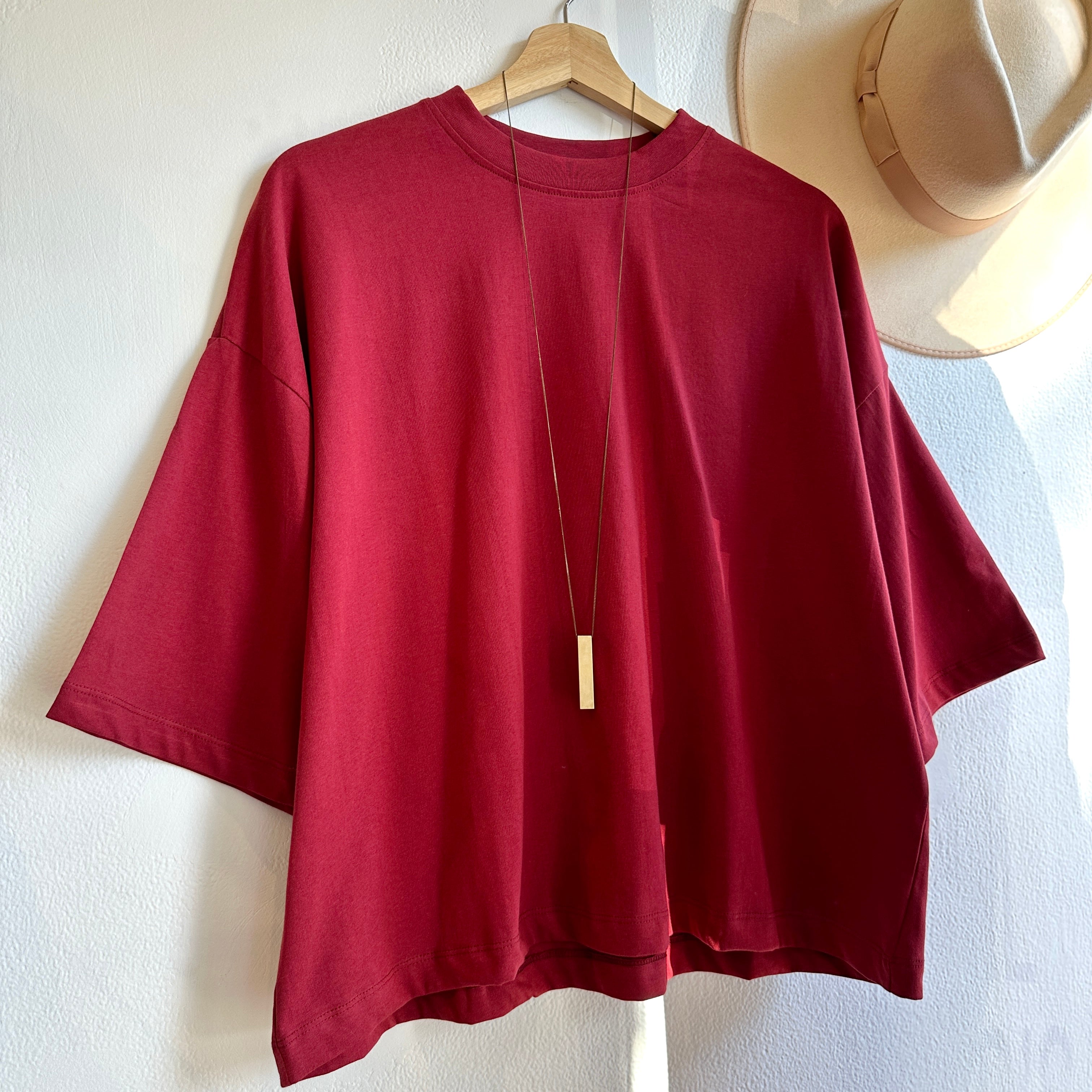 Minimum // Mira T-Shirt Merlot
