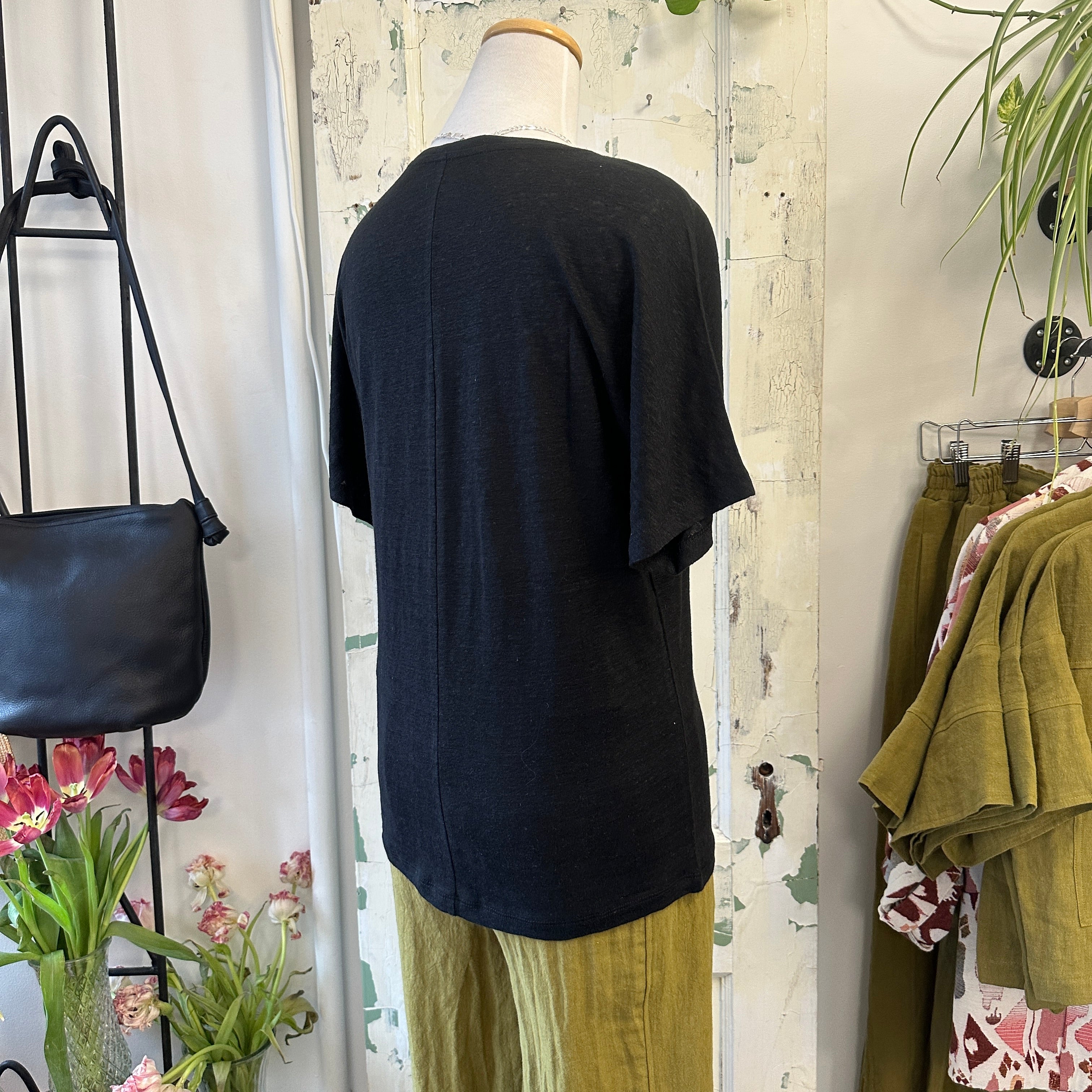 Des Petits Hauts // Hanina Top Black