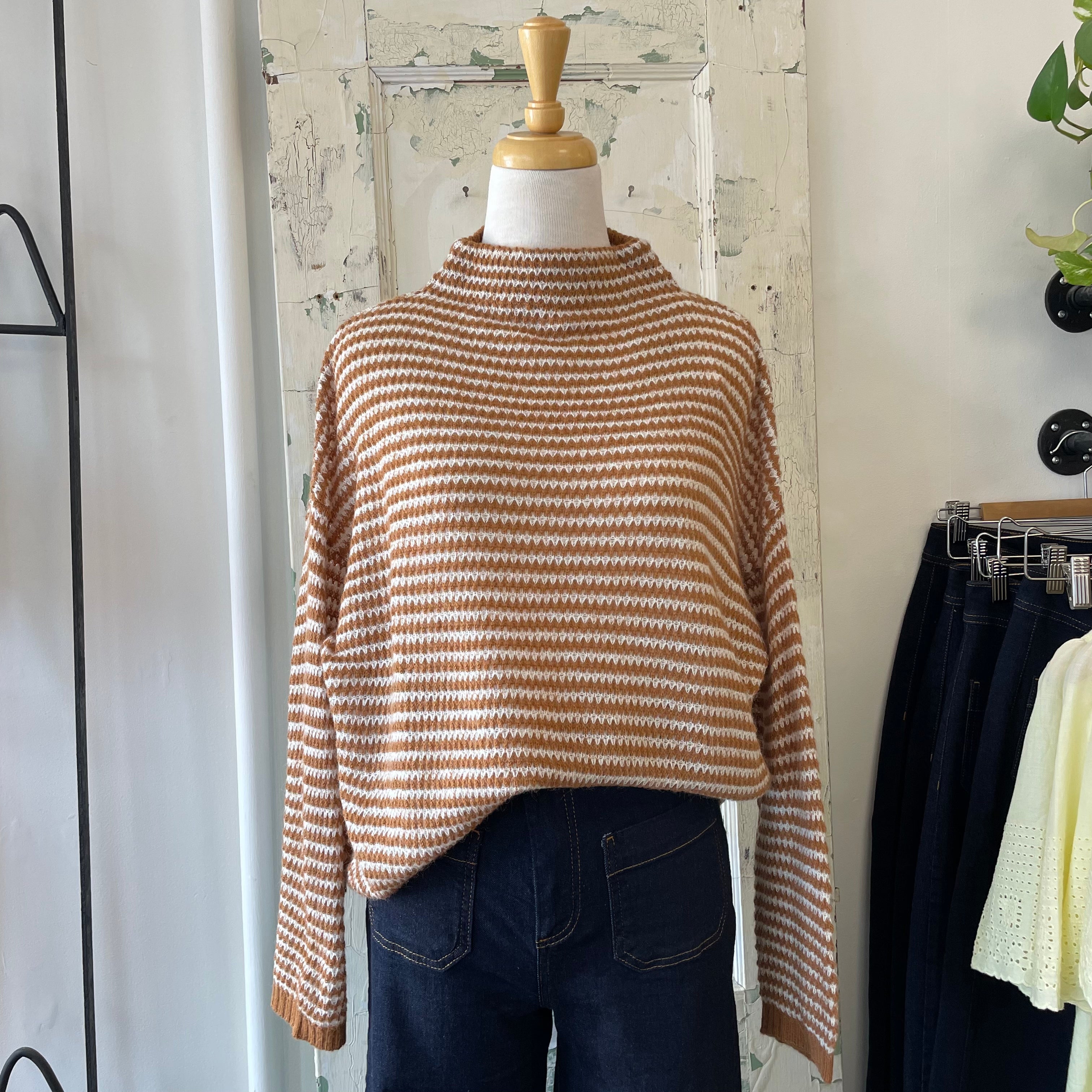 Indi & Cold // Cuero Stripe Sweater