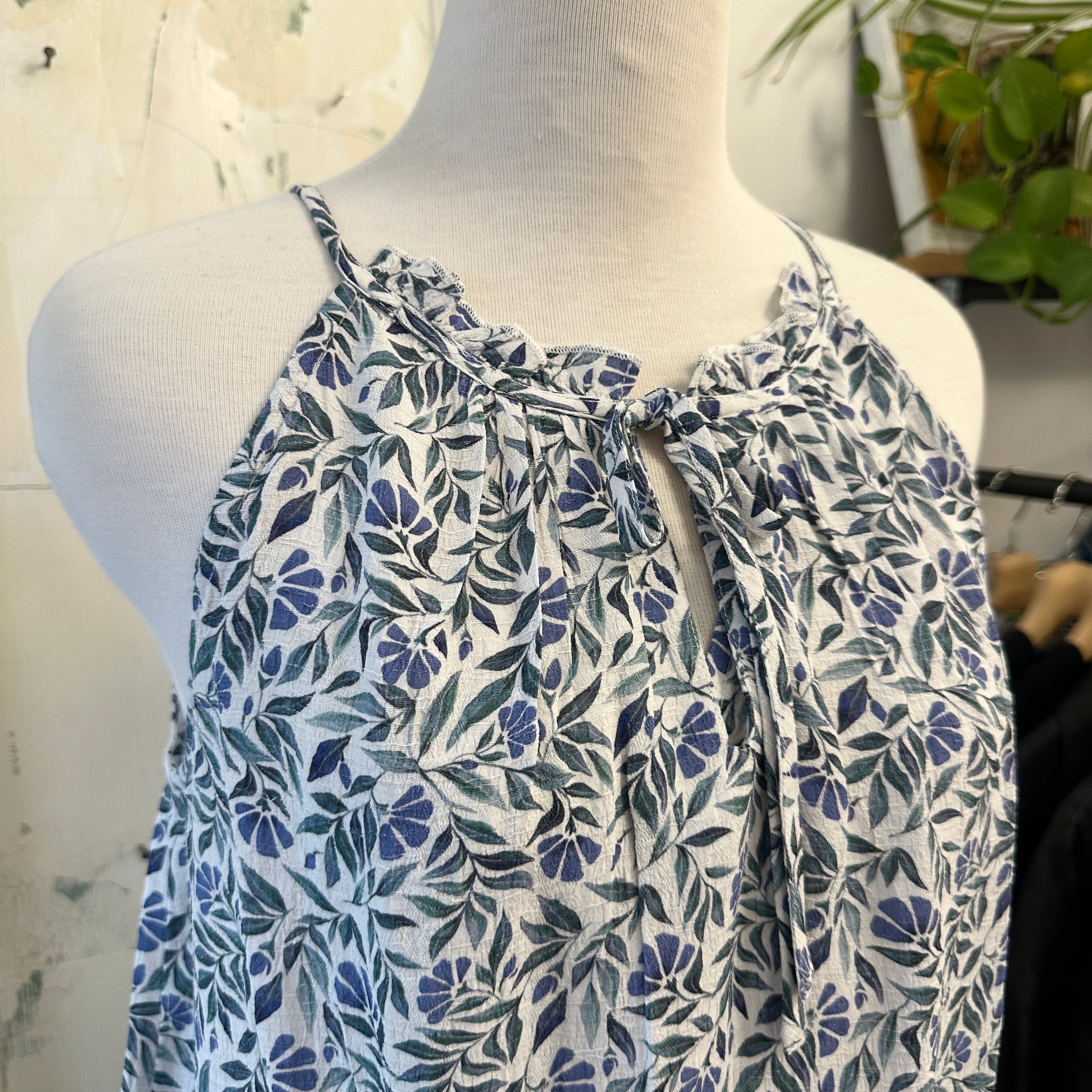 Indi & Cold // Little Leaf Viscose Top
