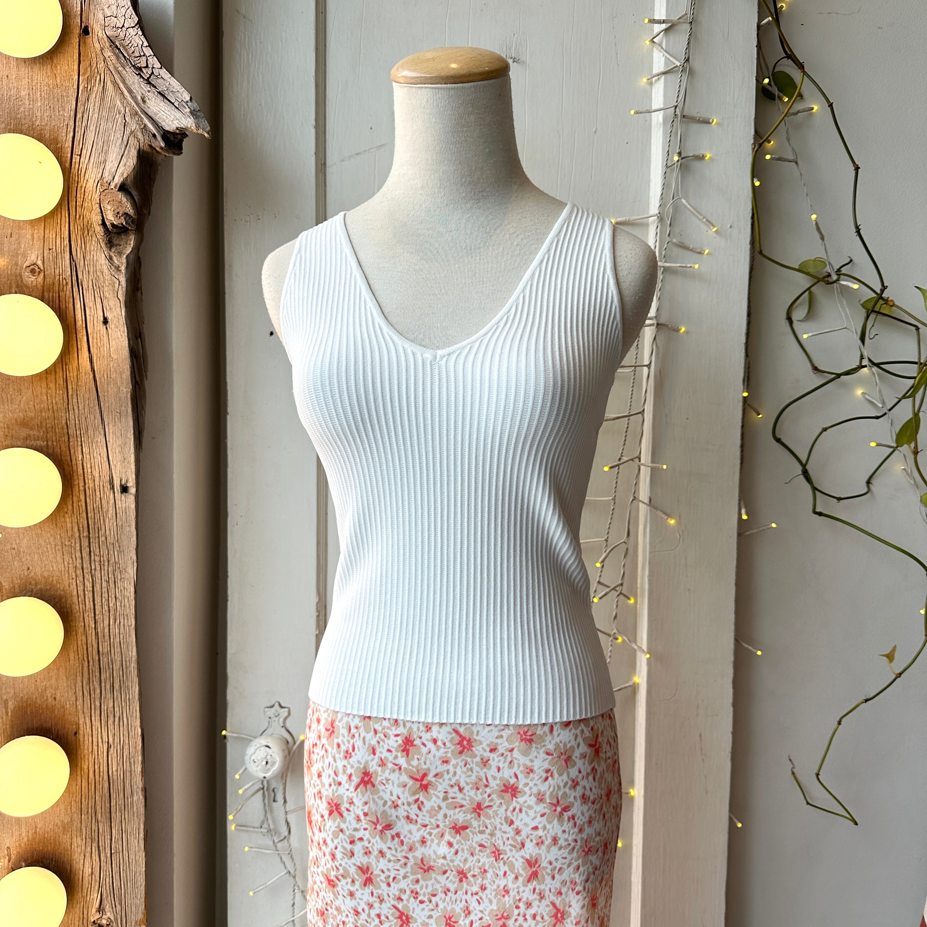 Gentle Fawn // Astor Tank White *last one XS