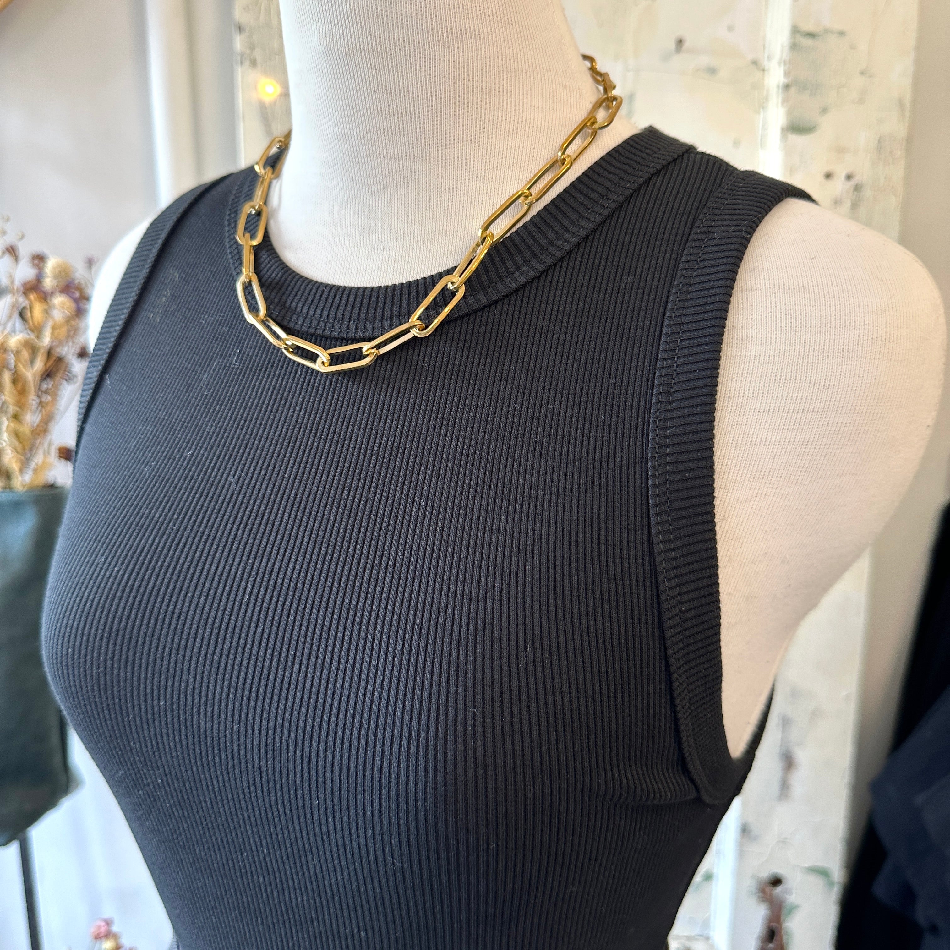 Dr. Denim // Etta Top Black