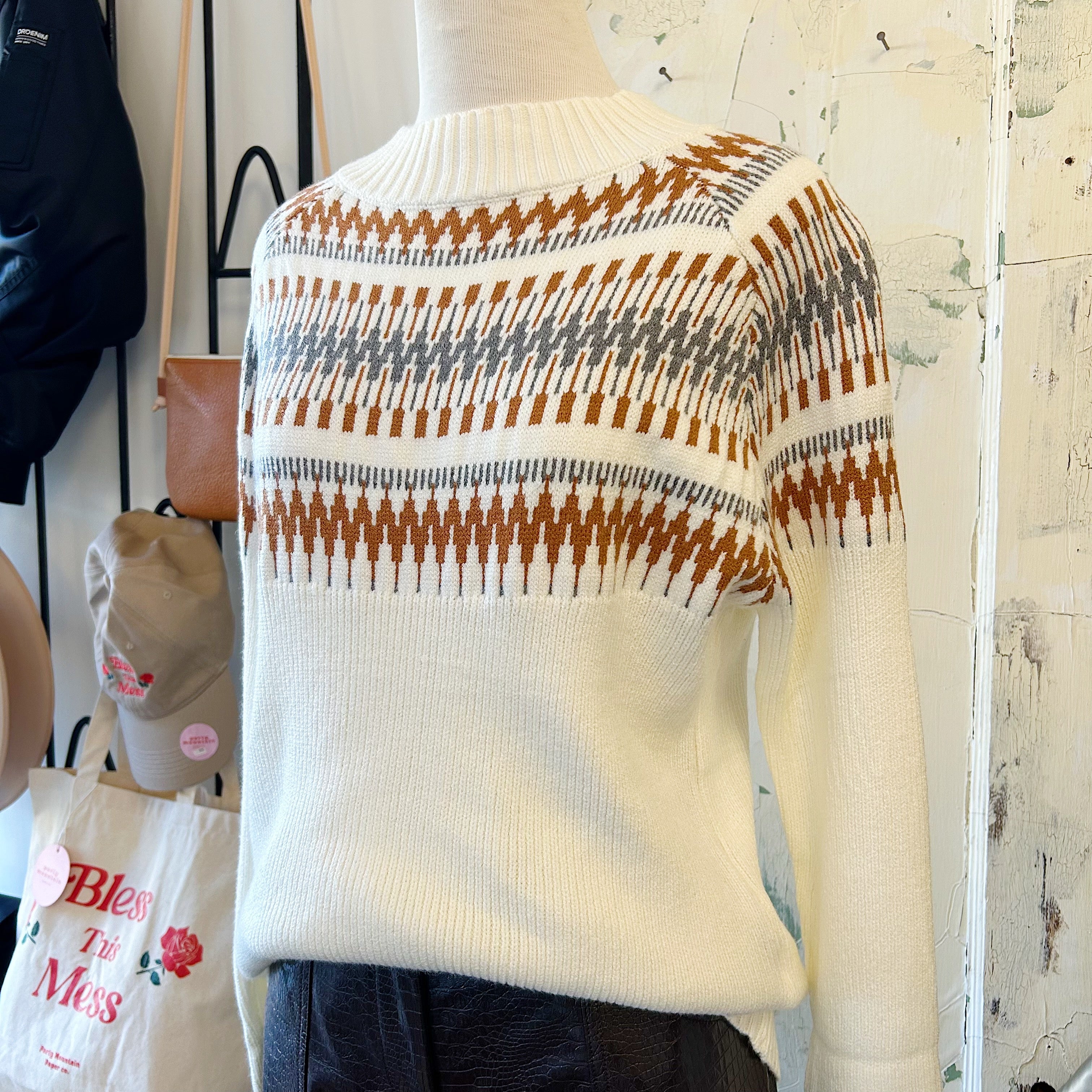 Pink Martini // Carol Sweater White