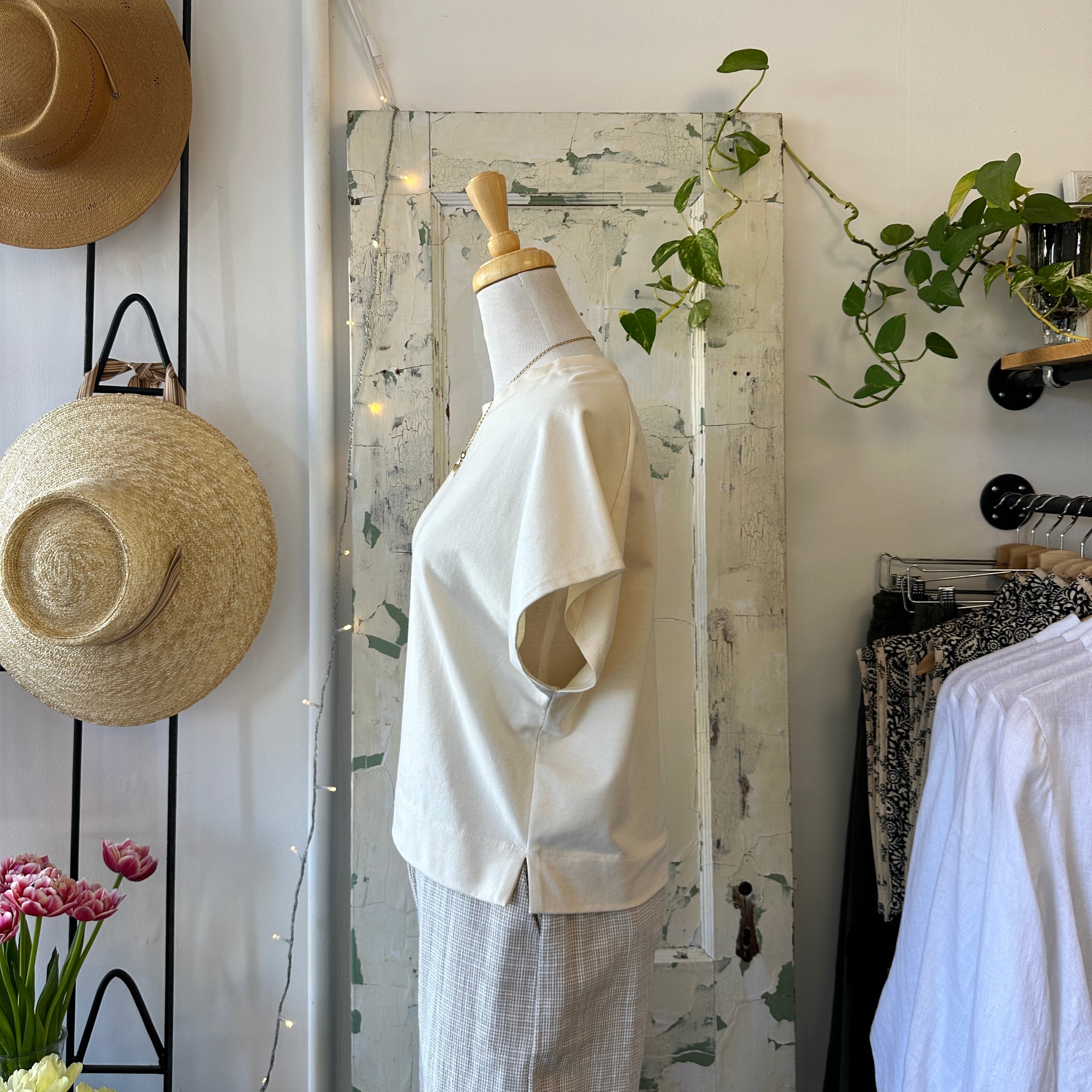 Bodybag by Jude // Calvi Top Natural *Last one L