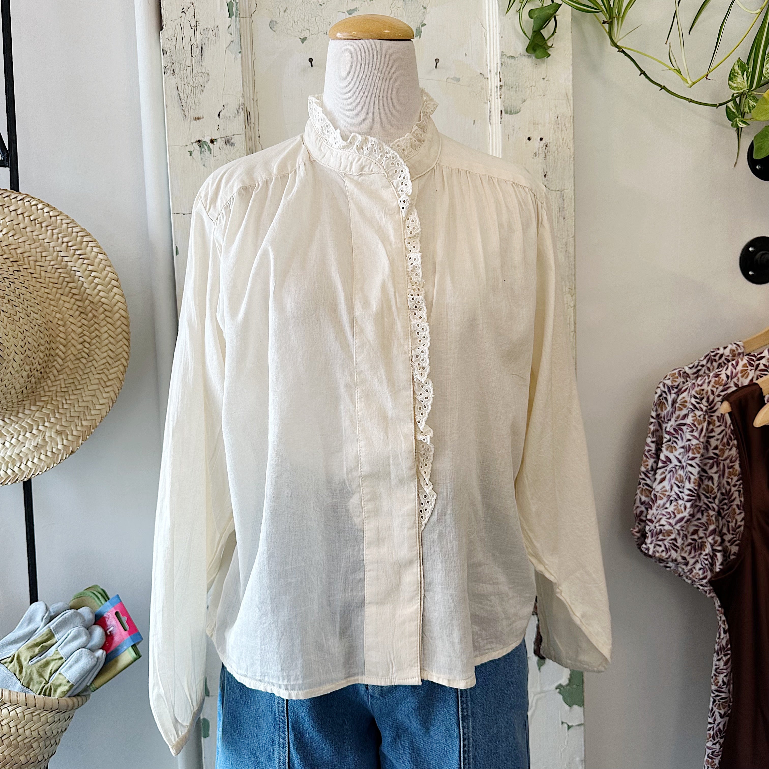 Atelier Reve // Annalia Blouse Birch