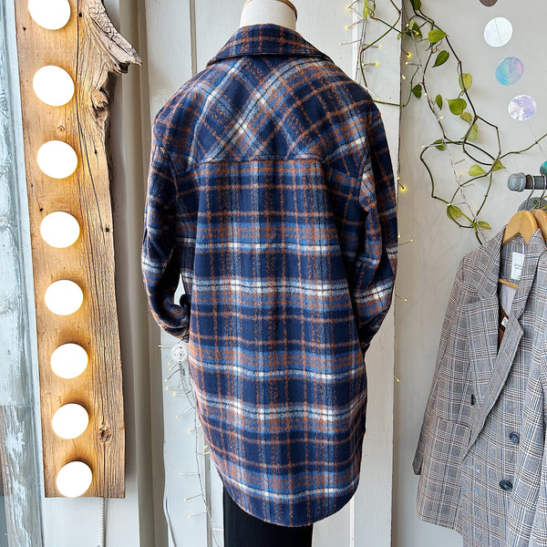 Gentle Fawn // Leighton Jacket Navy Plaid – Coal Miner's Daughter