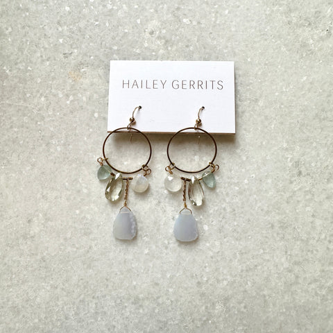 Hailey Gerrits // Enver Earrings Lapis