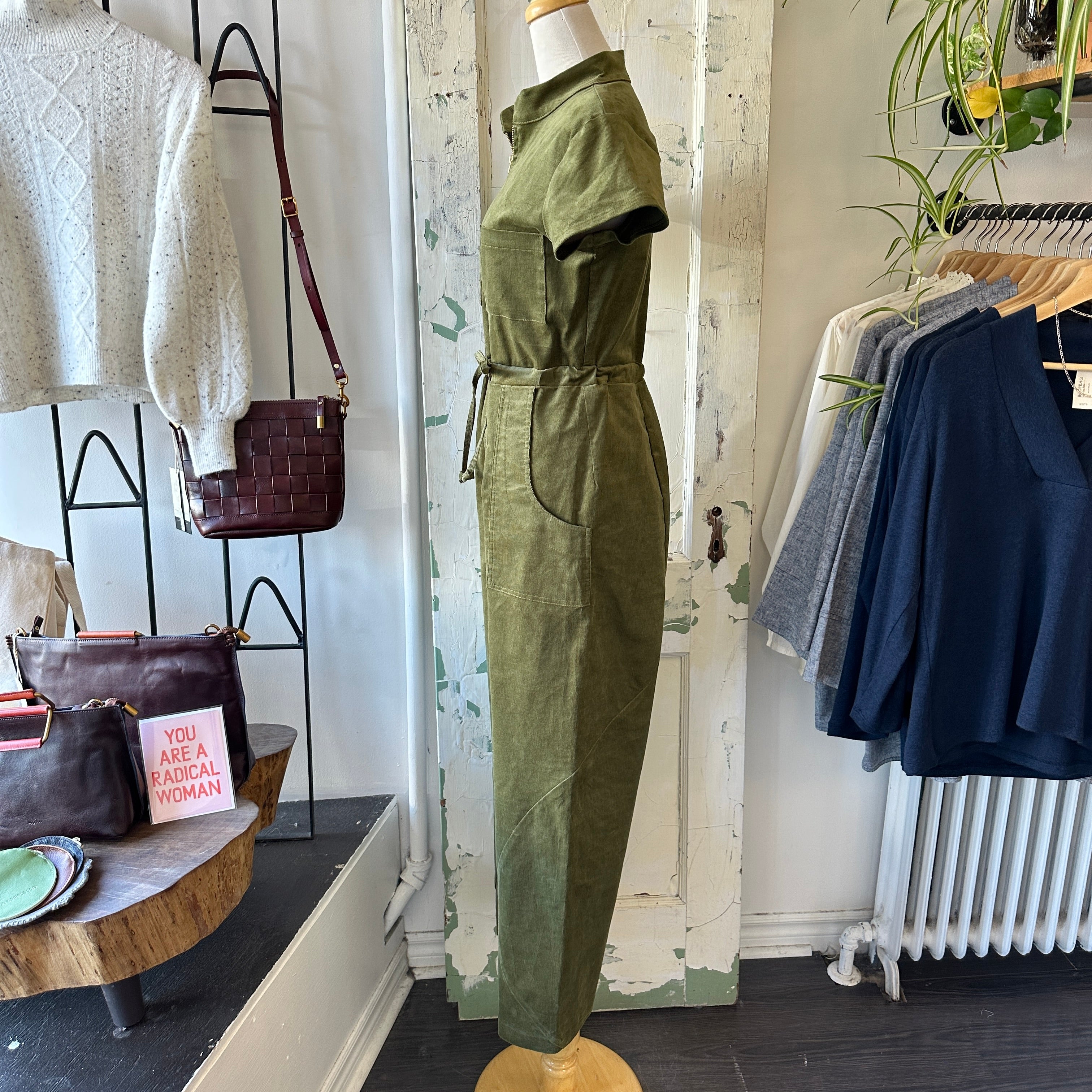 Jennifer Glasgow // Anath Jumpsuit Moss