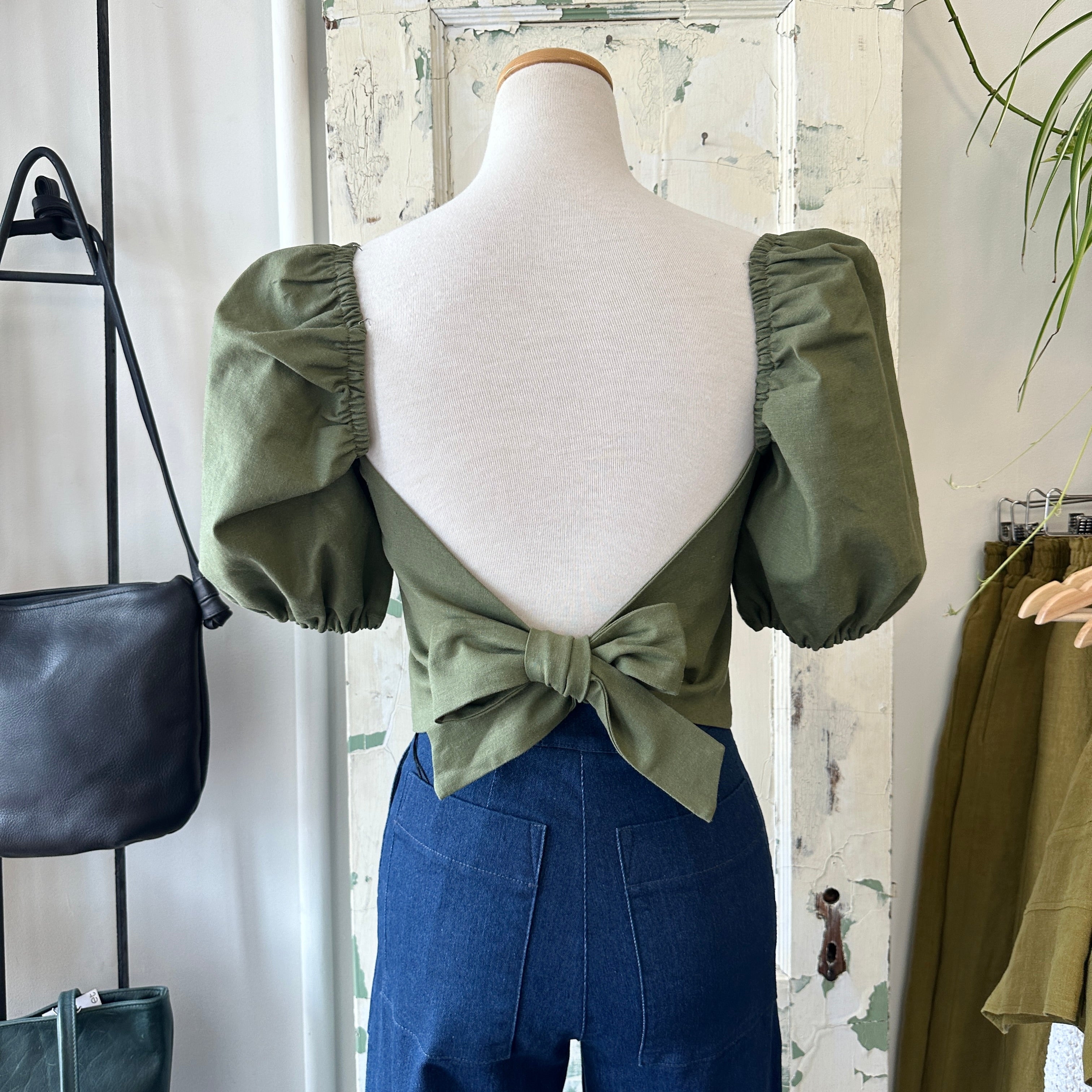 Marigold // Aurore Top Olive
