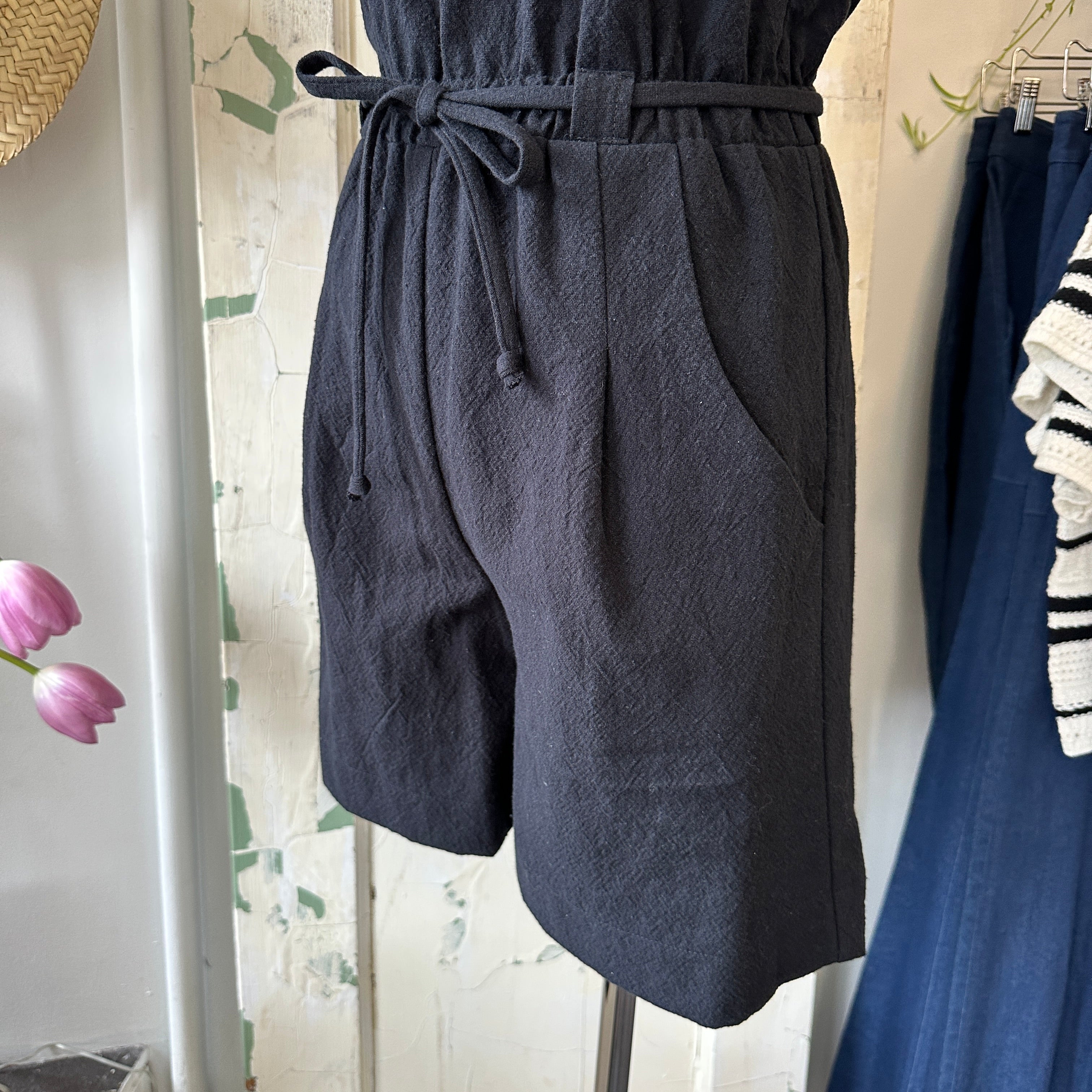 Cokluch // Shamsa Playsuit Black