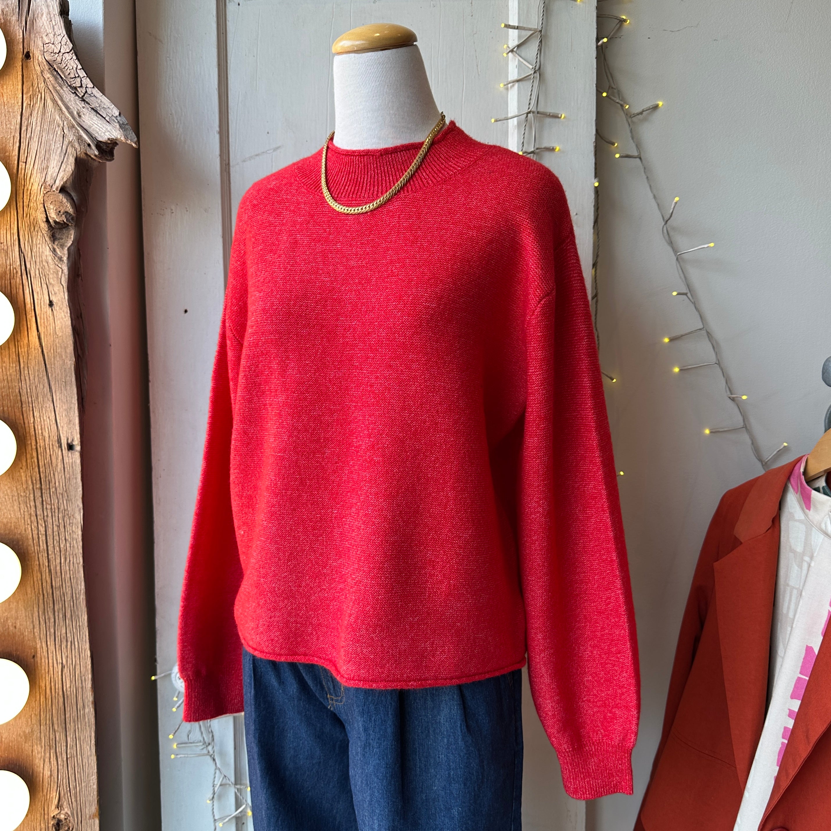 Gentle Fawn // Wanda Sweater Heather Red