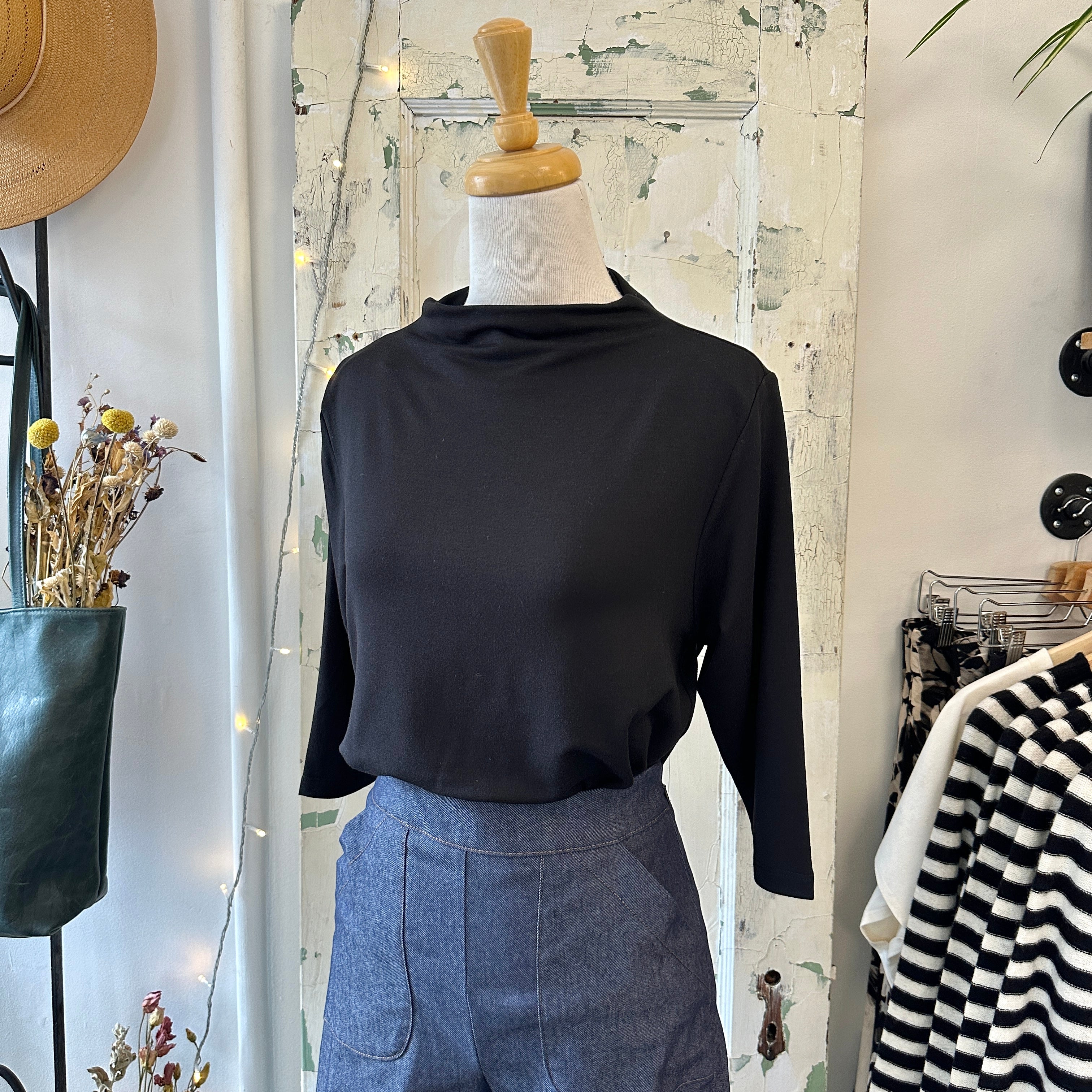 Meemoza // Bowie Top Black
