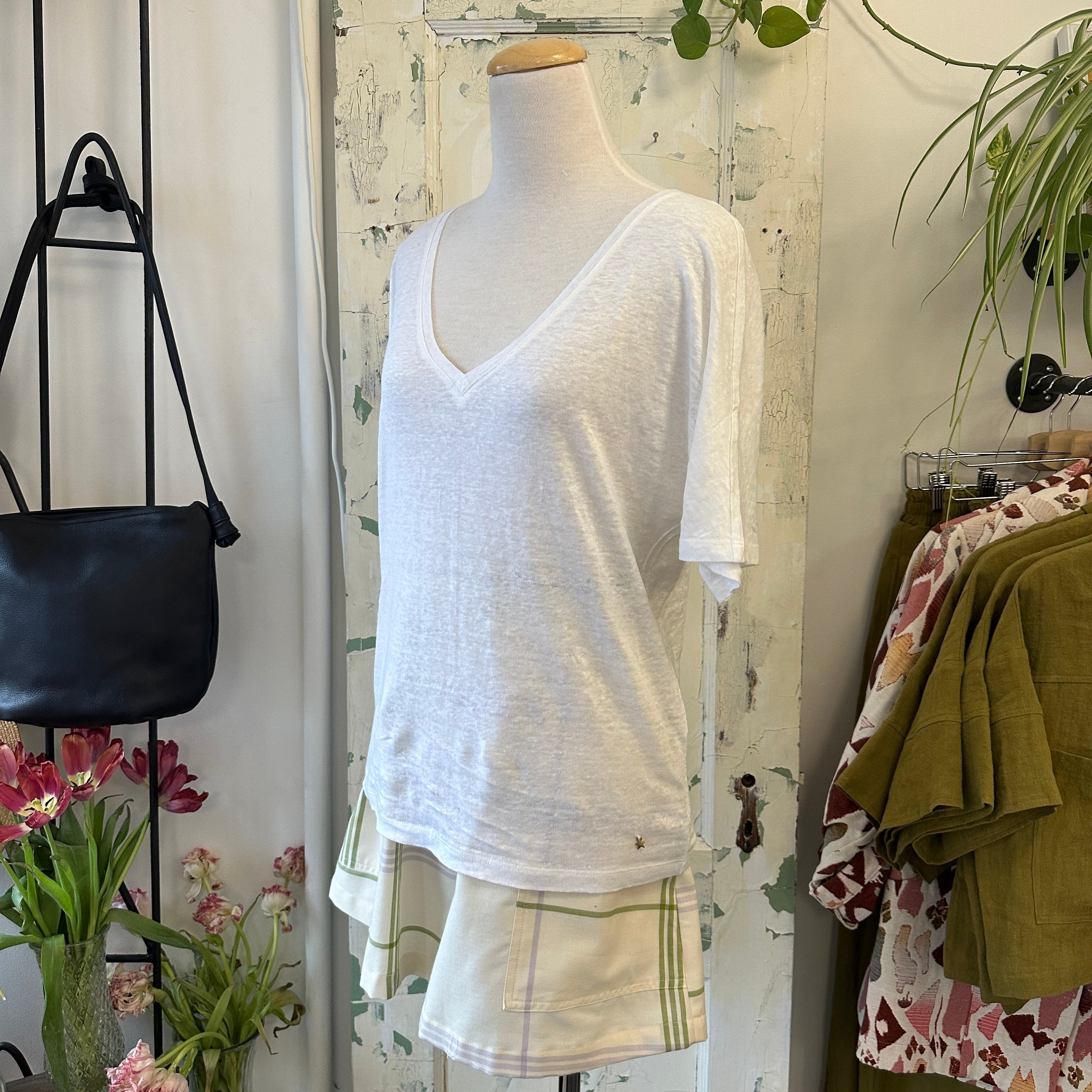 Des Petits Hauts // Hanina Top Ecru
