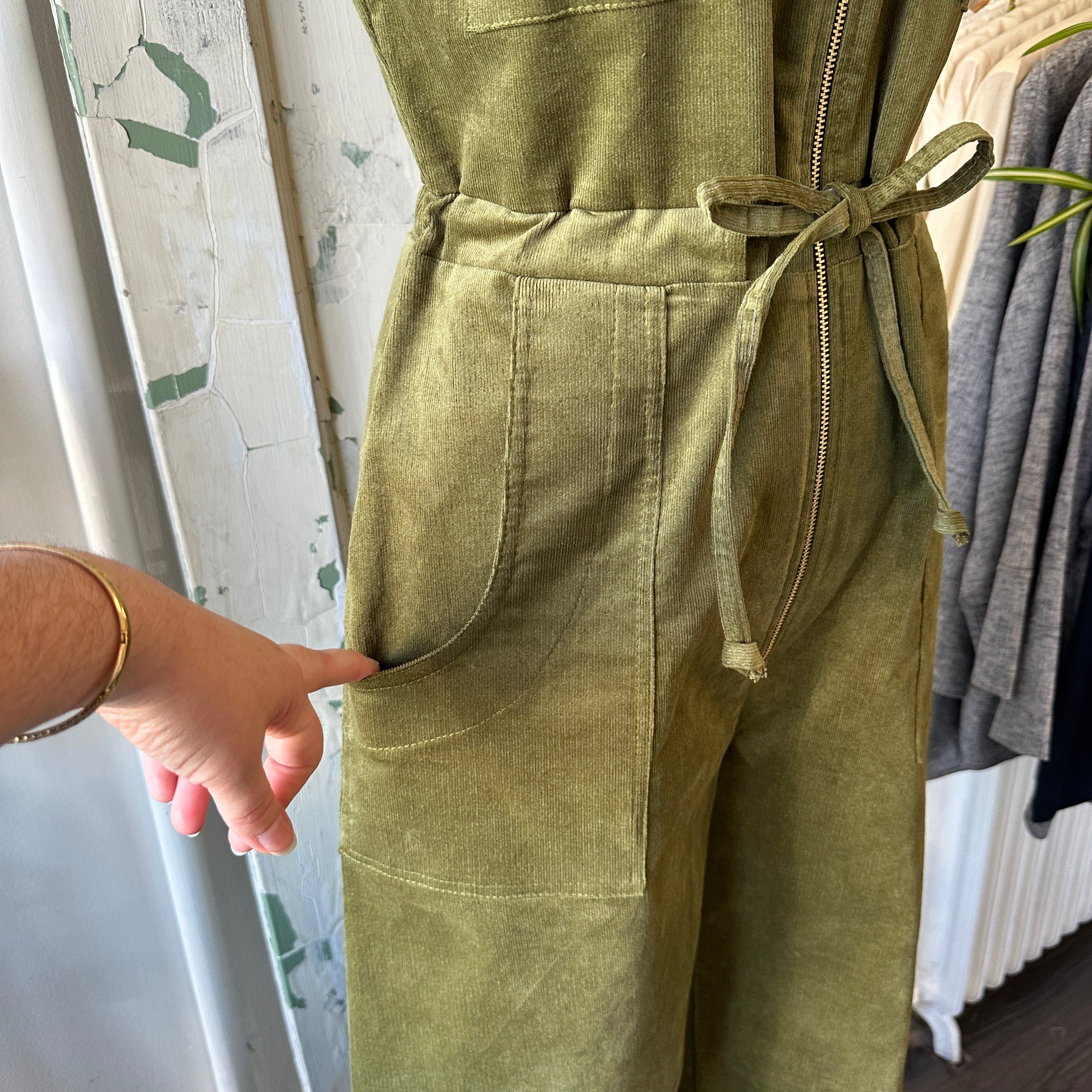 Jennifer Glasgow // Anath Jumpsuit Moss