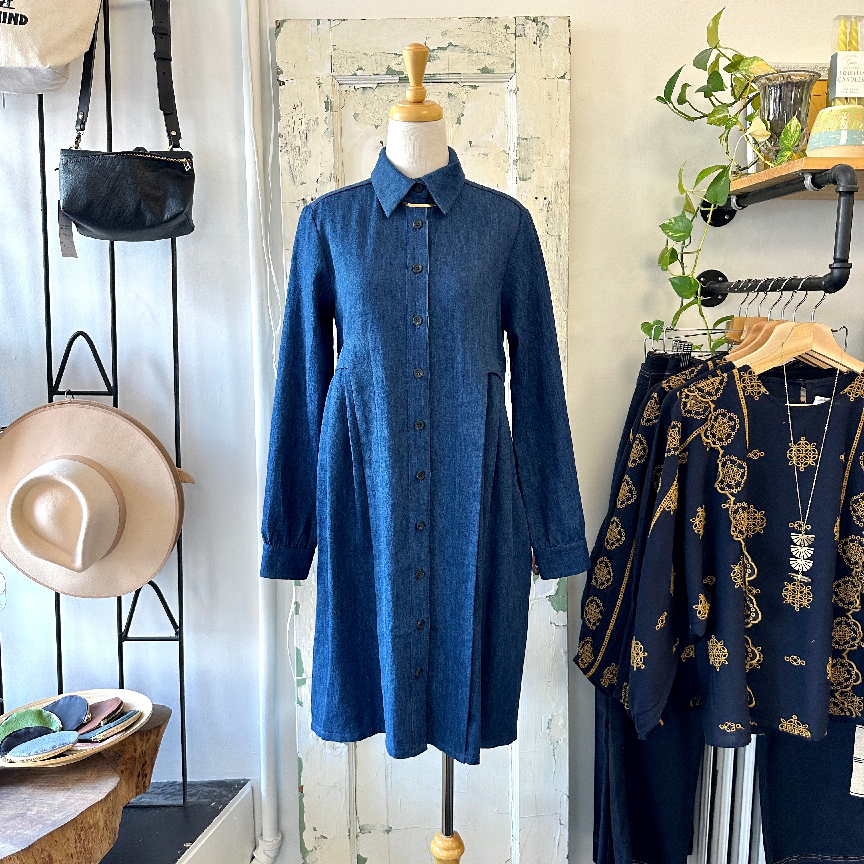 Jennifer Glasgow // Inari Denim Shirtdress