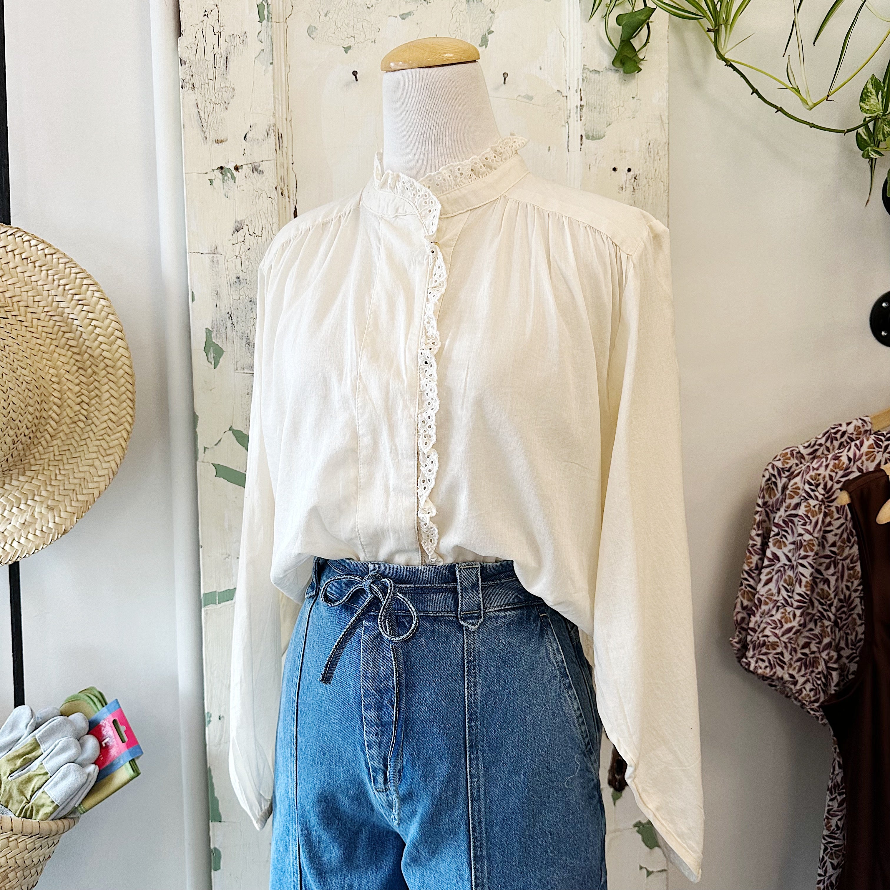 Atelier Reve // Annalia Blouse Birch