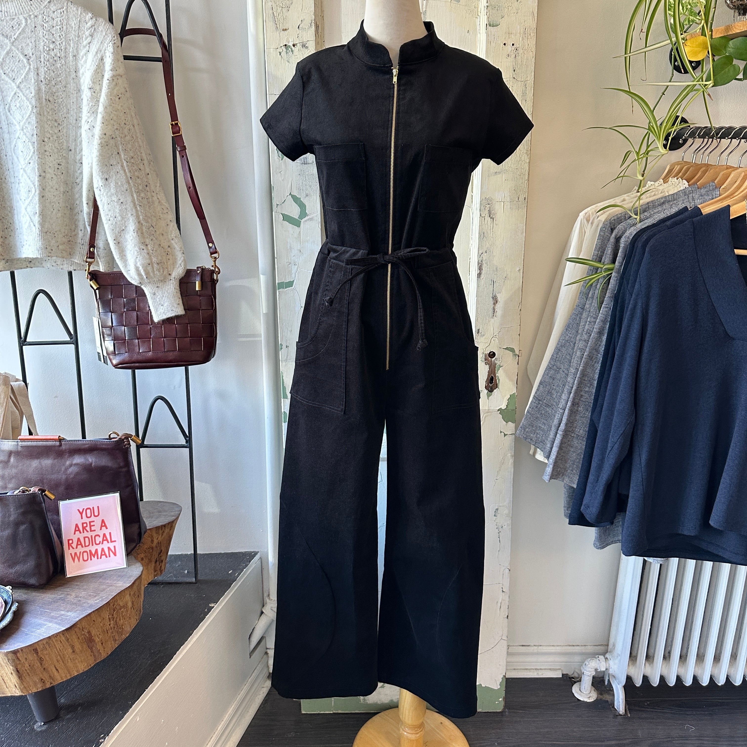 Jennifer Glasgow // Anath Jumpsuit Black