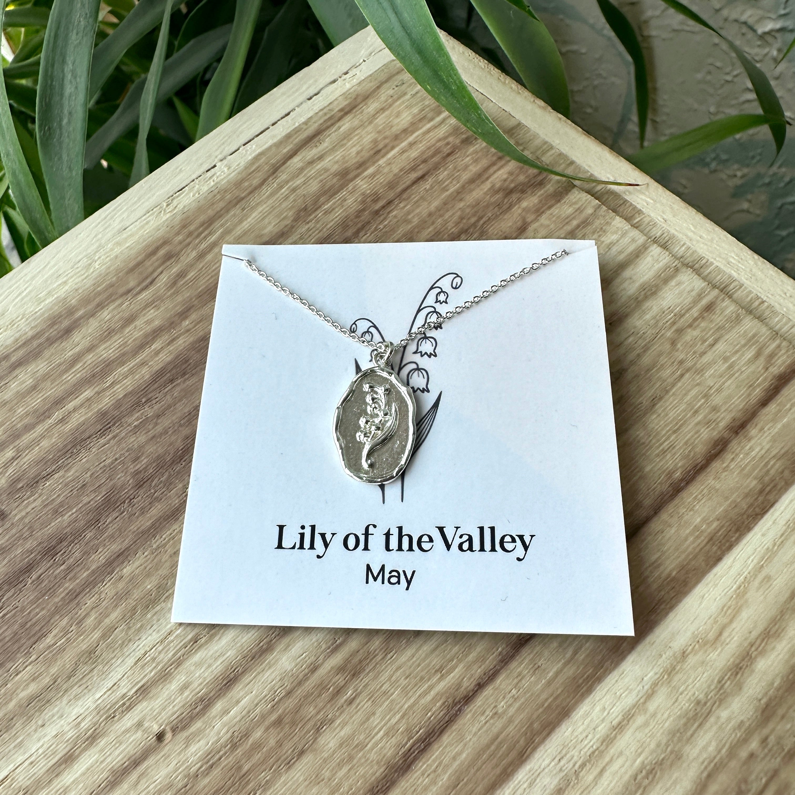 Nicole Gilbert // Birth Flower Necklace May (Lily of the Valley)