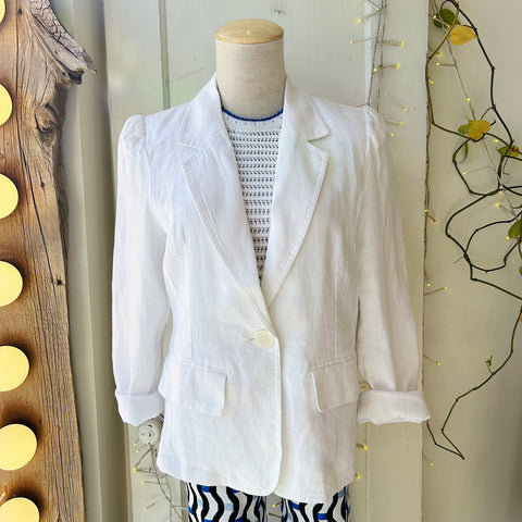 Melissa Nepton // Glen Linen Blazer