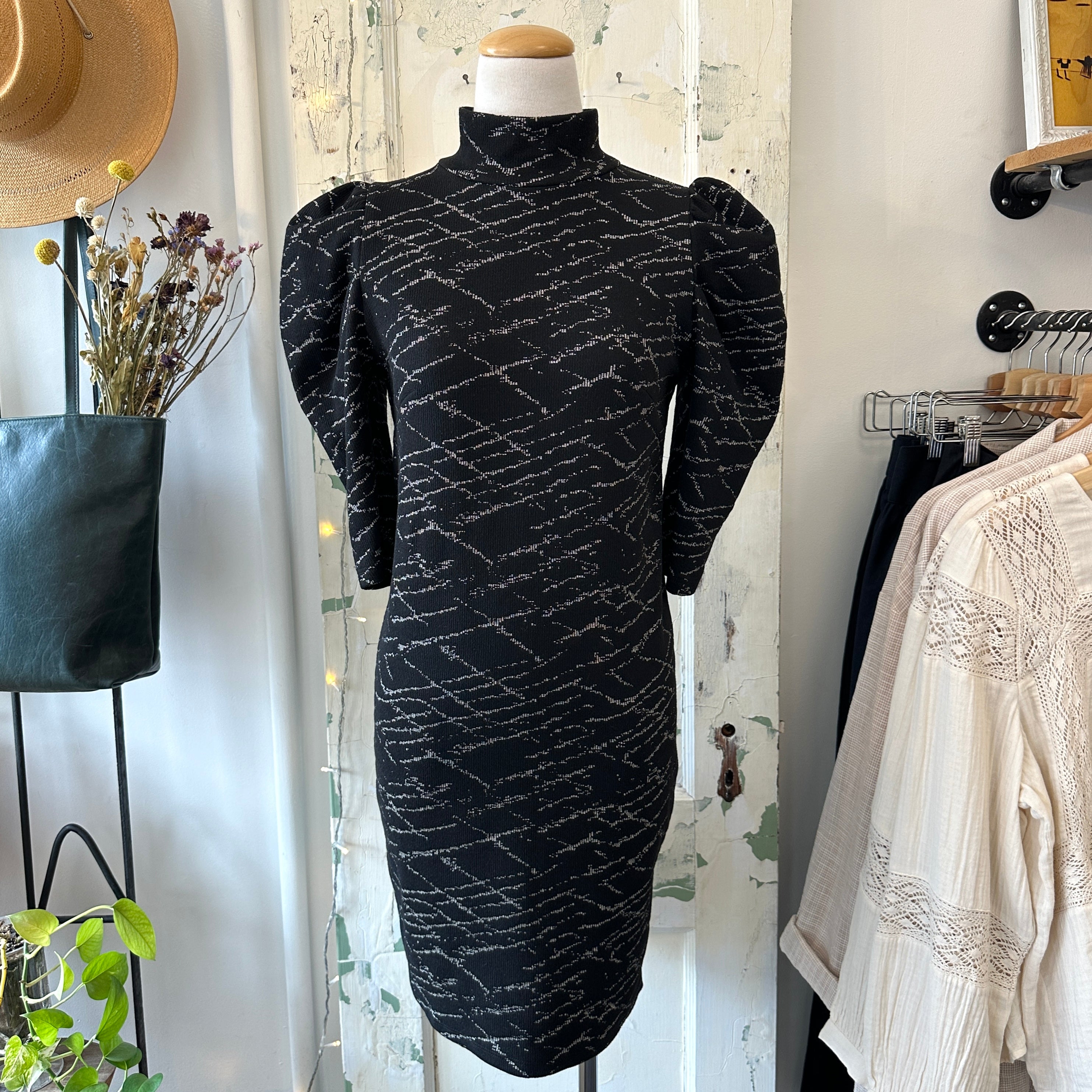Cokluch // Nostalgia Dress Black Marble